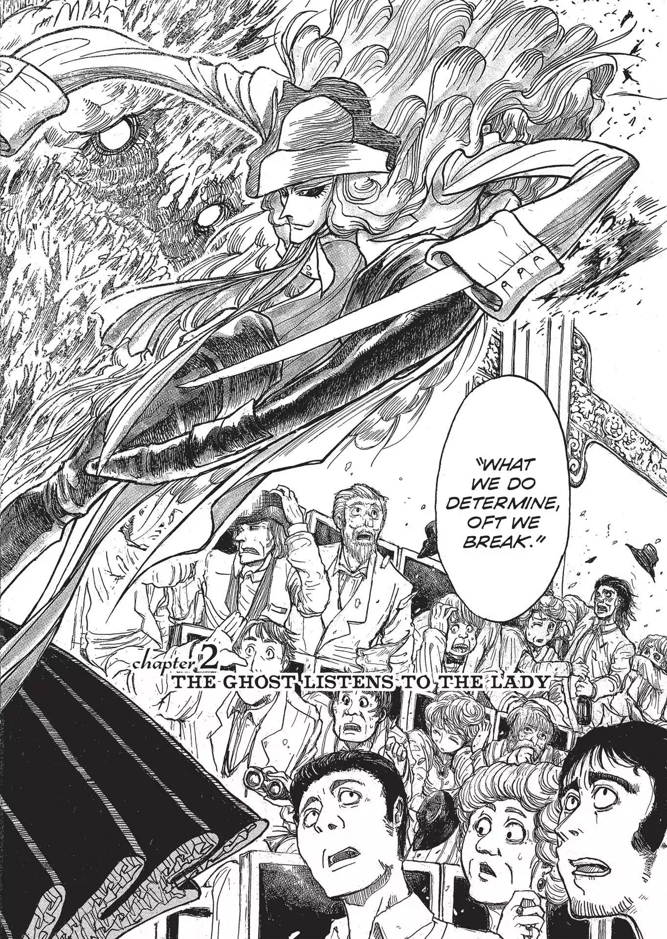 Kuro Hakubutsukan Springald Chapter 2.2 page 3 - Vol.2 Chapter 2: The Ghost Listens to the Lady