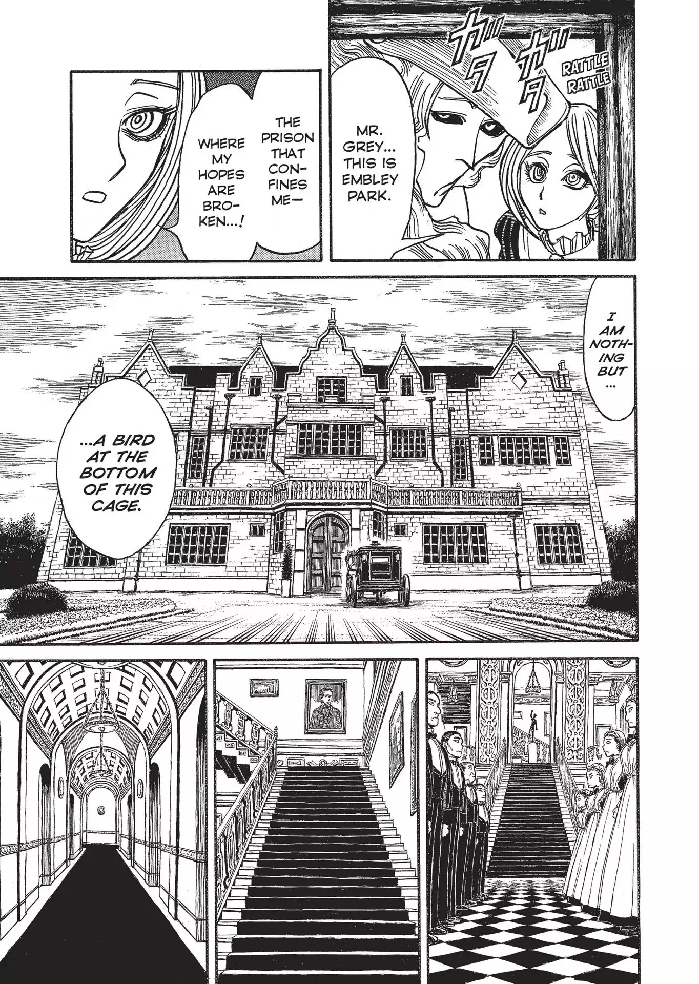 Kuro Hakubutsukan Springald Chapter 2.2 page 34 - Vol.2 Chapter 2: The Ghost Listens to the Lady