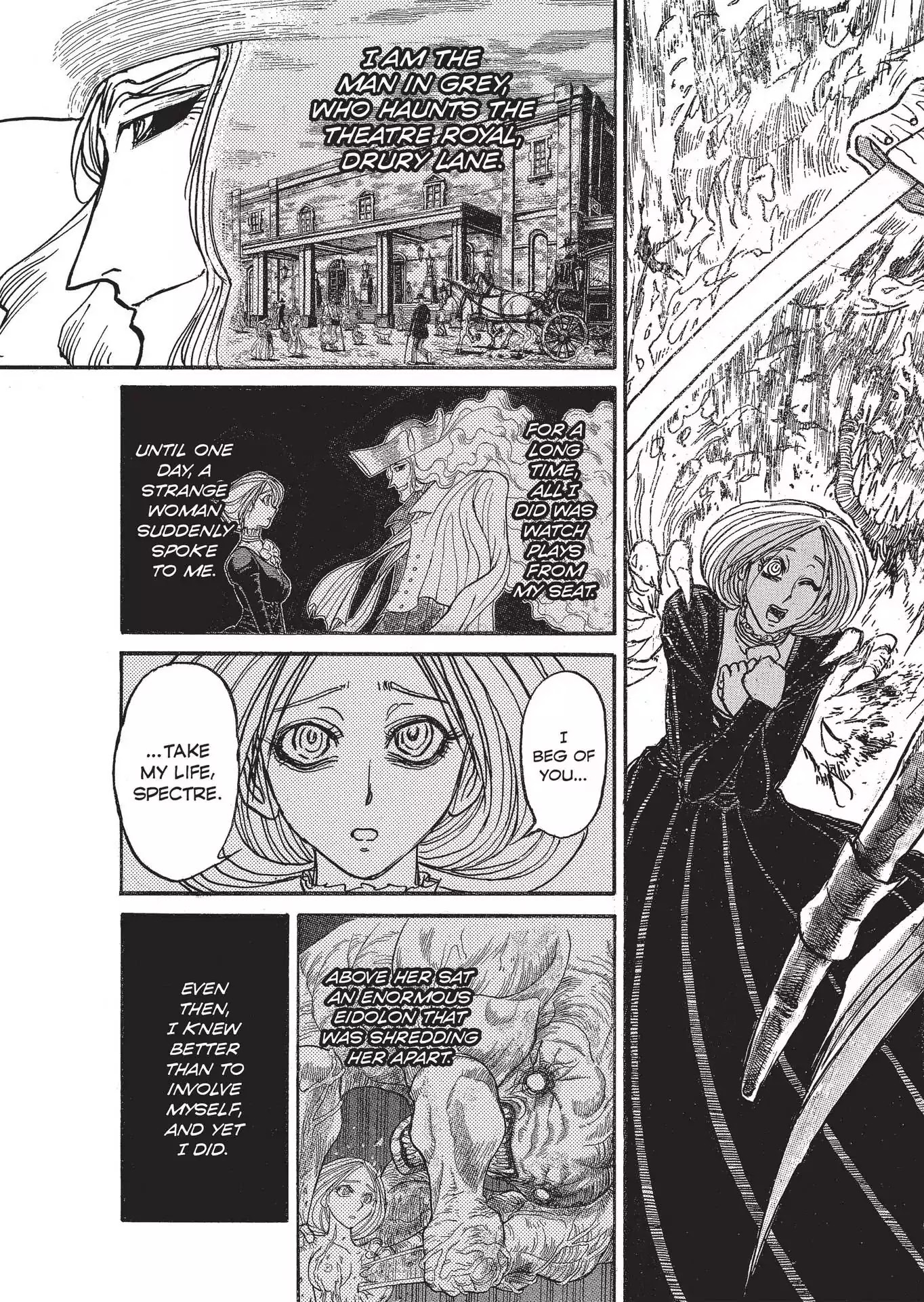 Kuro Hakubutsukan Springald Chapter 2.2 page 4 - Vol.2 Chapter 2: The Ghost Listens to the Lady