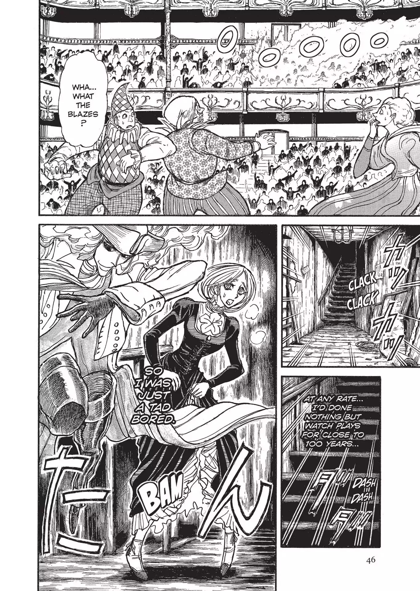 Kuro Hakubutsukan Springald Chapter 2.2 page 5 - Vol.2 Chapter 2: The Ghost Listens to the Lady