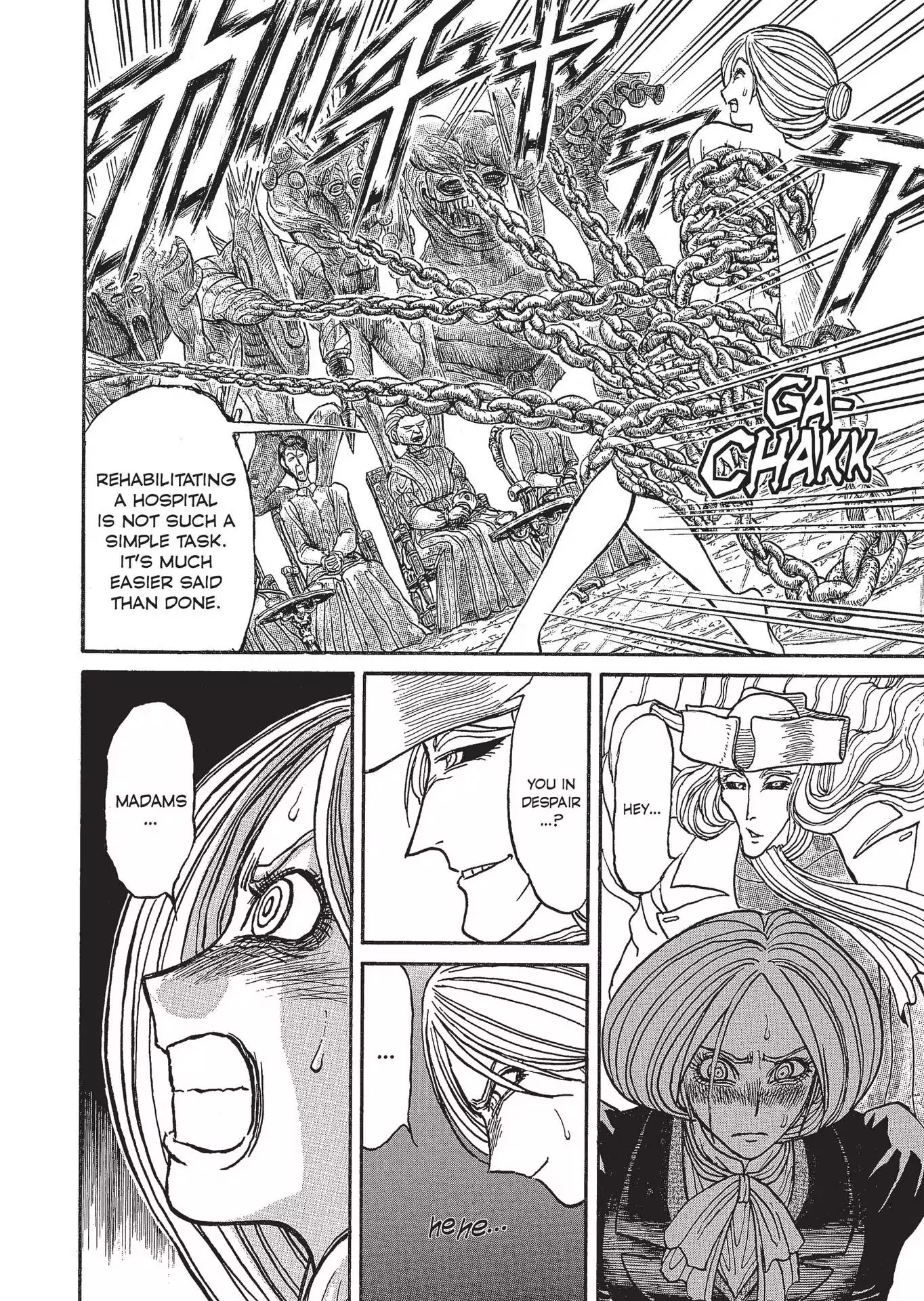Kuro Hakubutsukan Springald Chapter 2.4 page 17 - Vol.2 Chapter 4: The Ghost Trembles and the Lady Illuminates