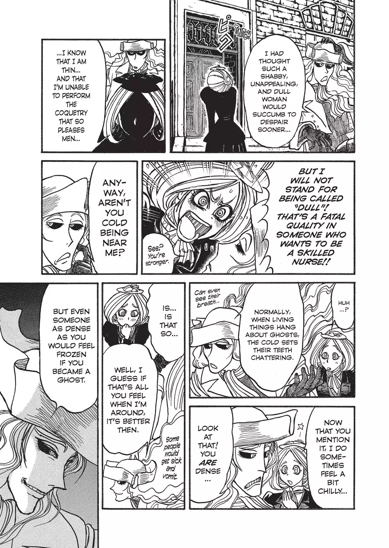 Kuro Hakubutsukan Springald Chapter 2.4 page 5 - Vol.2 Chapter 4: The Ghost Trembles and the Lady Illuminates
