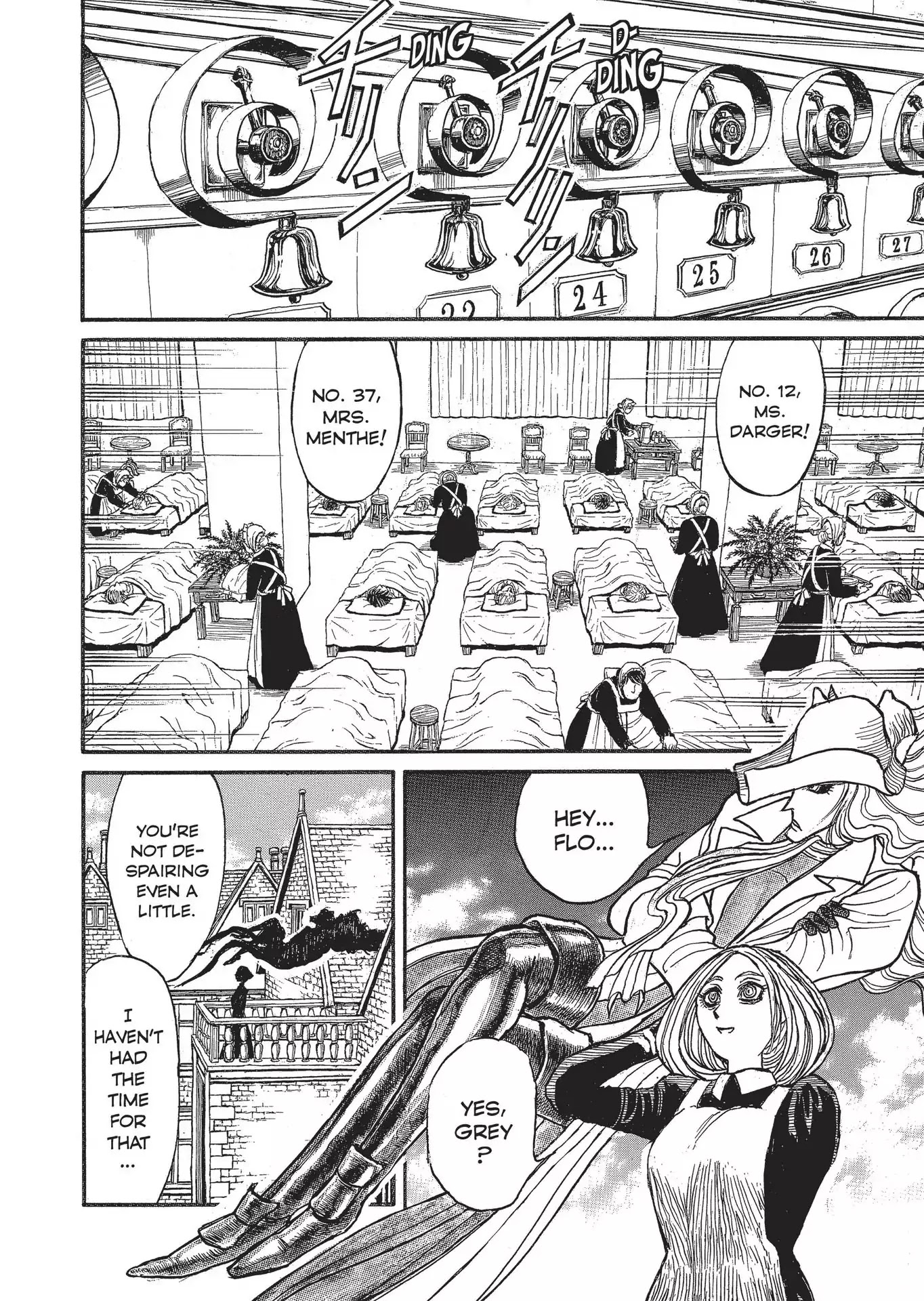 Kuro Hakubutsukan Springald Chapter 2.5 page 15 - Vol.2 Chapter 5: The Ghost Goes to the Lady's Hospital