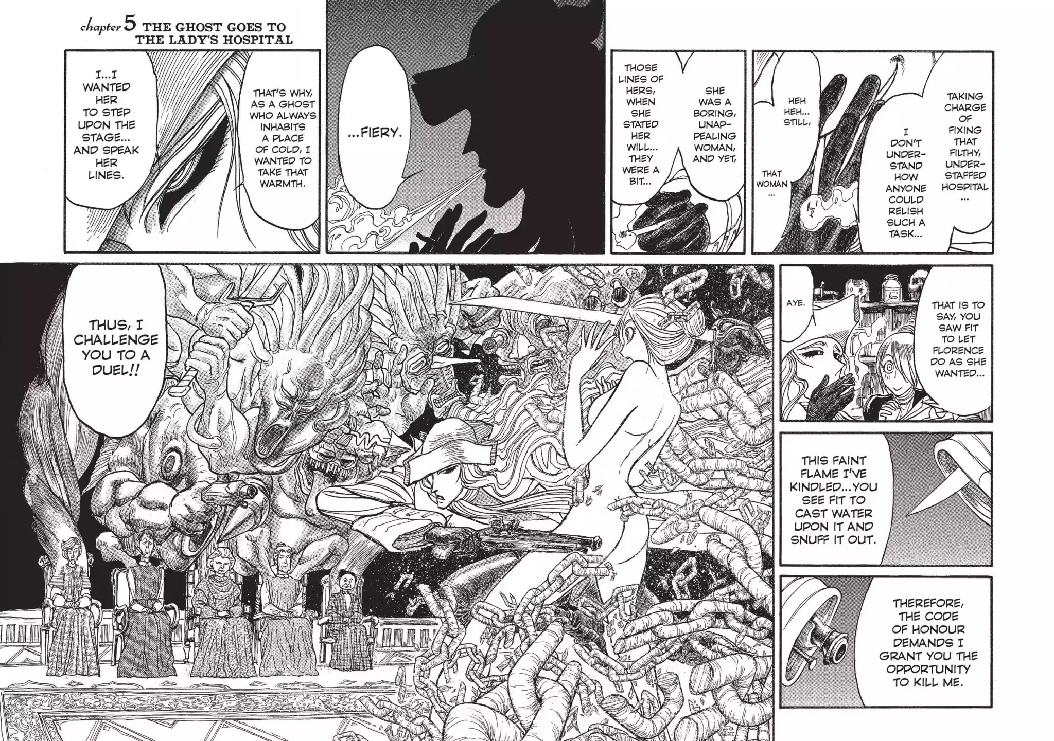 Kuro Hakubutsukan Springald Chapter 2.5 page 2 - Vol.2 Chapter 5: The Ghost Goes to the Lady's Hospital