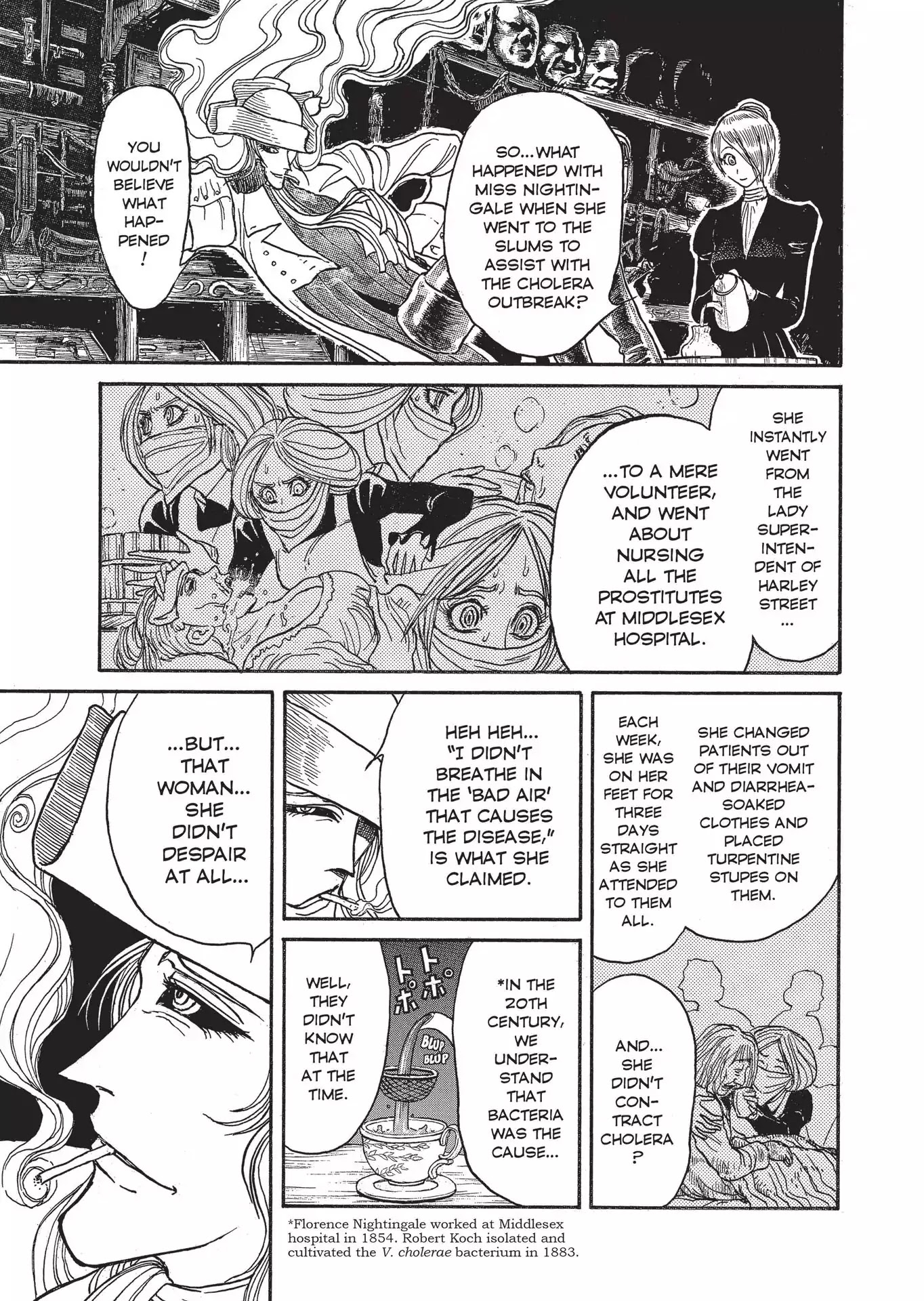 Kuro Hakubutsukan Springald Chapter 2.6 page 1 - Vol.2 Chapter 6: The Ghost Goes to the Battlefield with the Lady