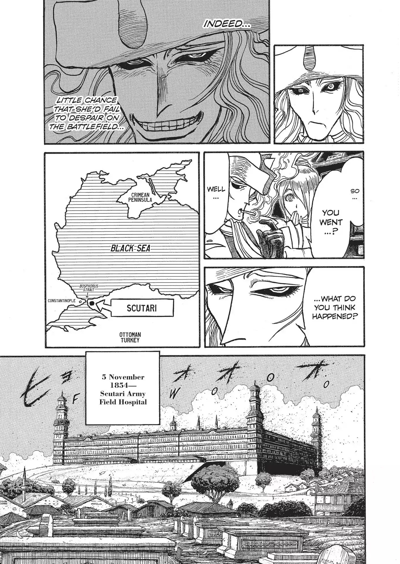Kuro Hakubutsukan Springald Chapter 2.6 page 14 - Vol.2 Chapter 6: The Ghost Goes to the Battlefield with the Lady