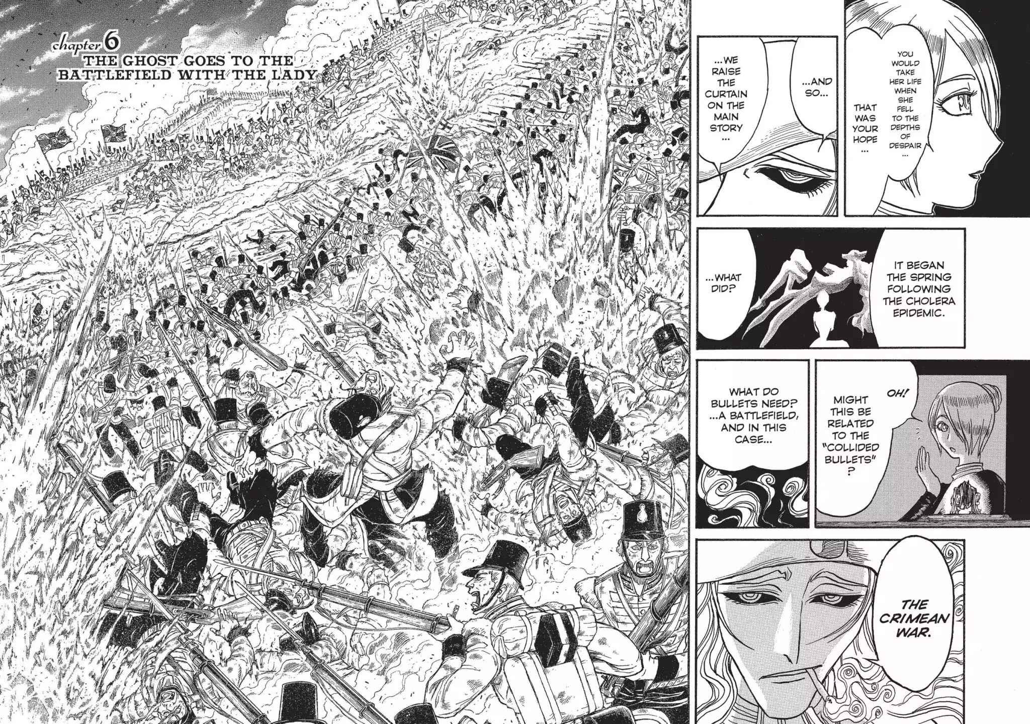 Kuro Hakubutsukan Springald Chapter 2.6 page 2 - Vol.2 Chapter 6: The Ghost Goes to the Battlefield with the Lady