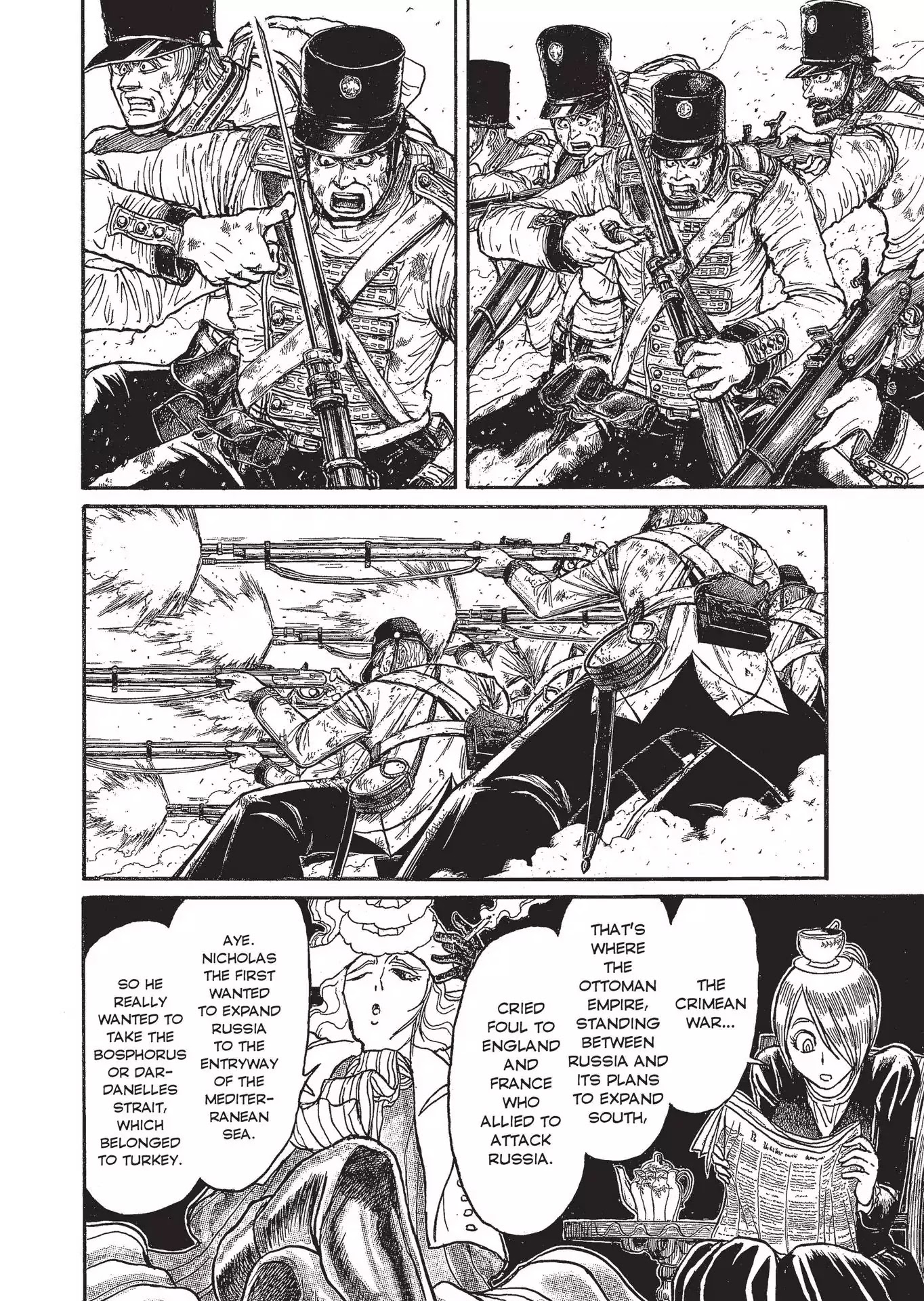 Kuro Hakubutsukan Springald Chapter 2.6 page 3 - Vol.2 Chapter 6: The Ghost Goes to the Battlefield with the Lady
