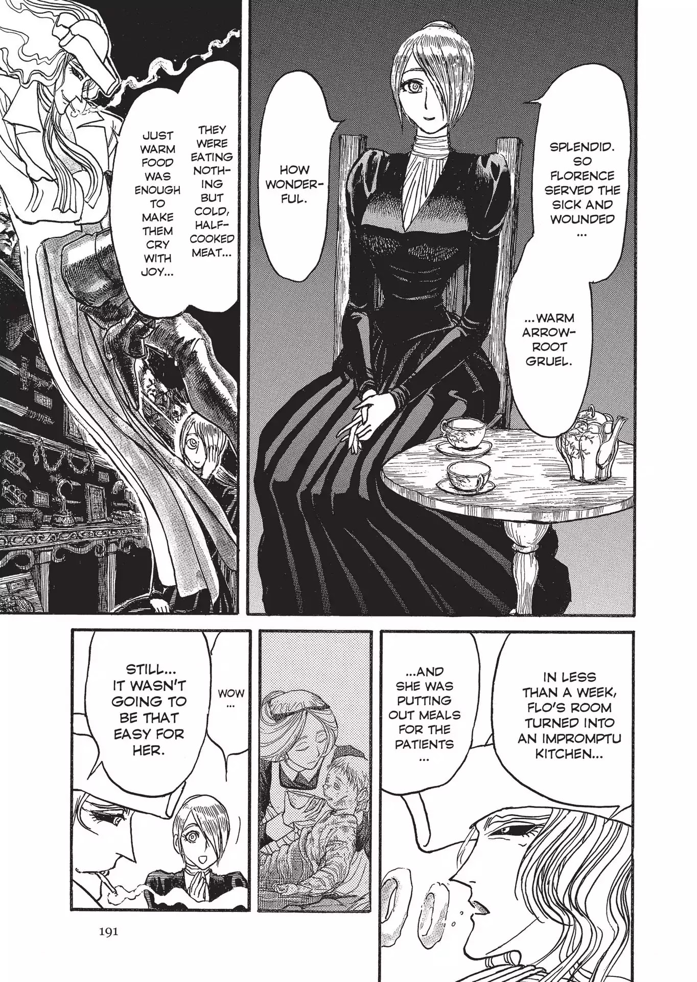 Kuro Hakubutsukan Springald Chapter 2.8 page 1 - Vol.2 Chapter 8: The Ghost Waits for the Lady's Scene