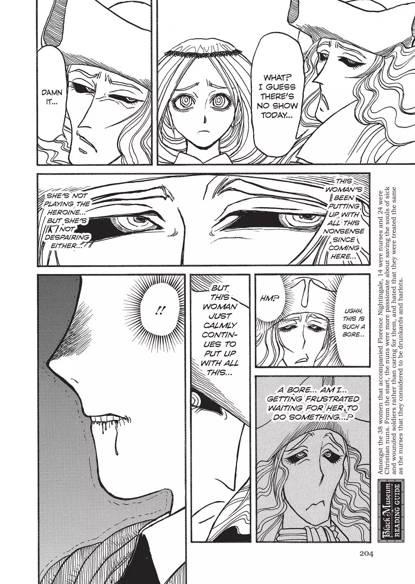 Kuro Hakubutsukan Springald Chapter 2.8 page 14 - Vol.2 Chapter 8: The Ghost Waits for the Lady's Scene