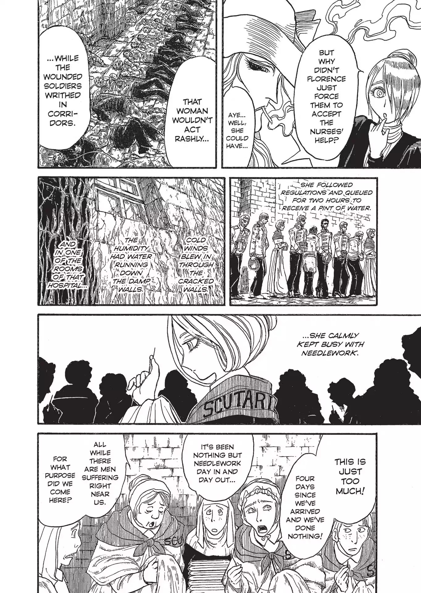 Kuro Hakubutsukan Springald Chapter 2.8 page 6 - Vol.2 Chapter 8: The Ghost Waits for the Lady's Scene