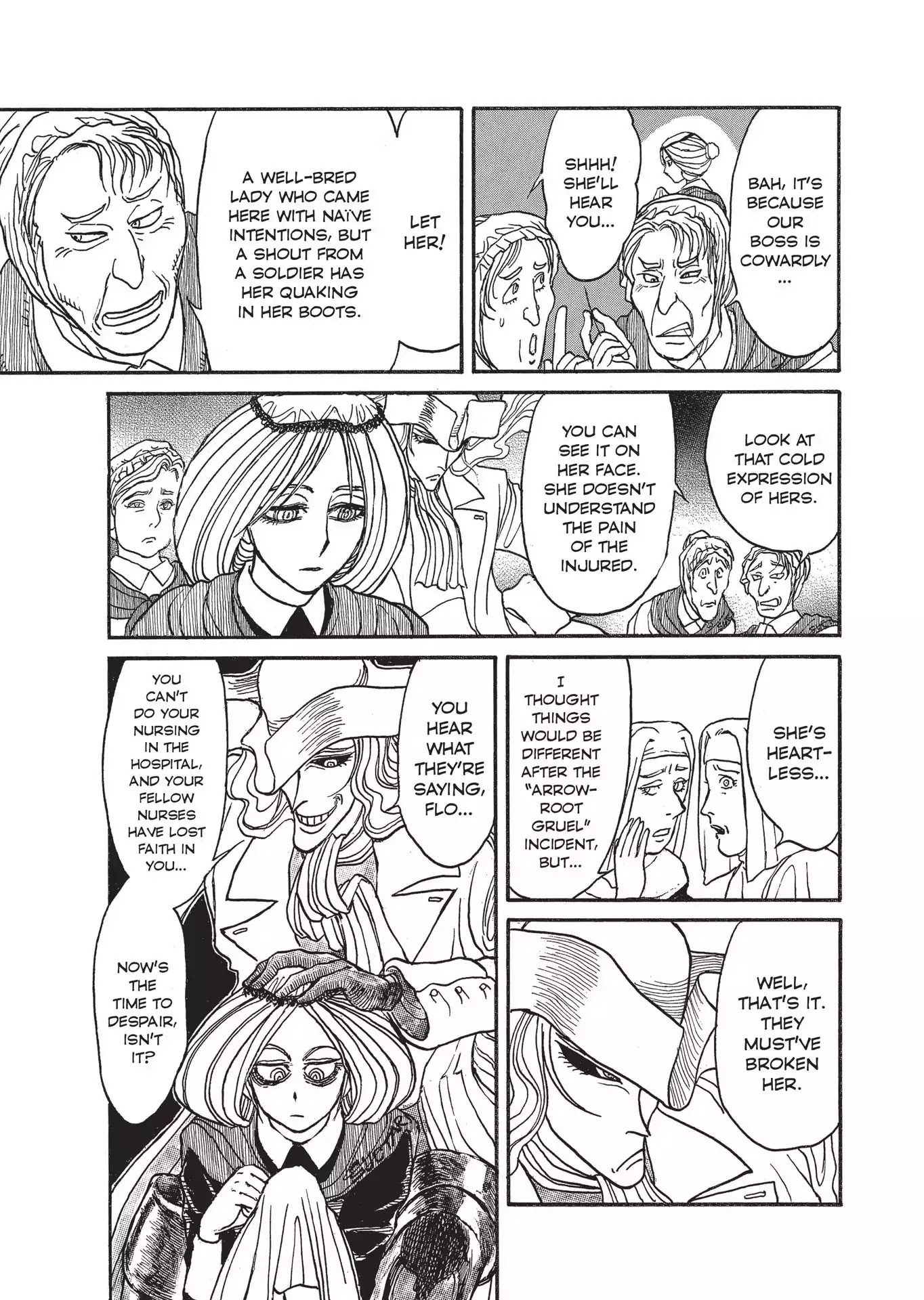 Kuro Hakubutsukan Springald Chapter 2.8 page 7 - Vol.2 Chapter 8: The Ghost Waits for the Lady's Scene