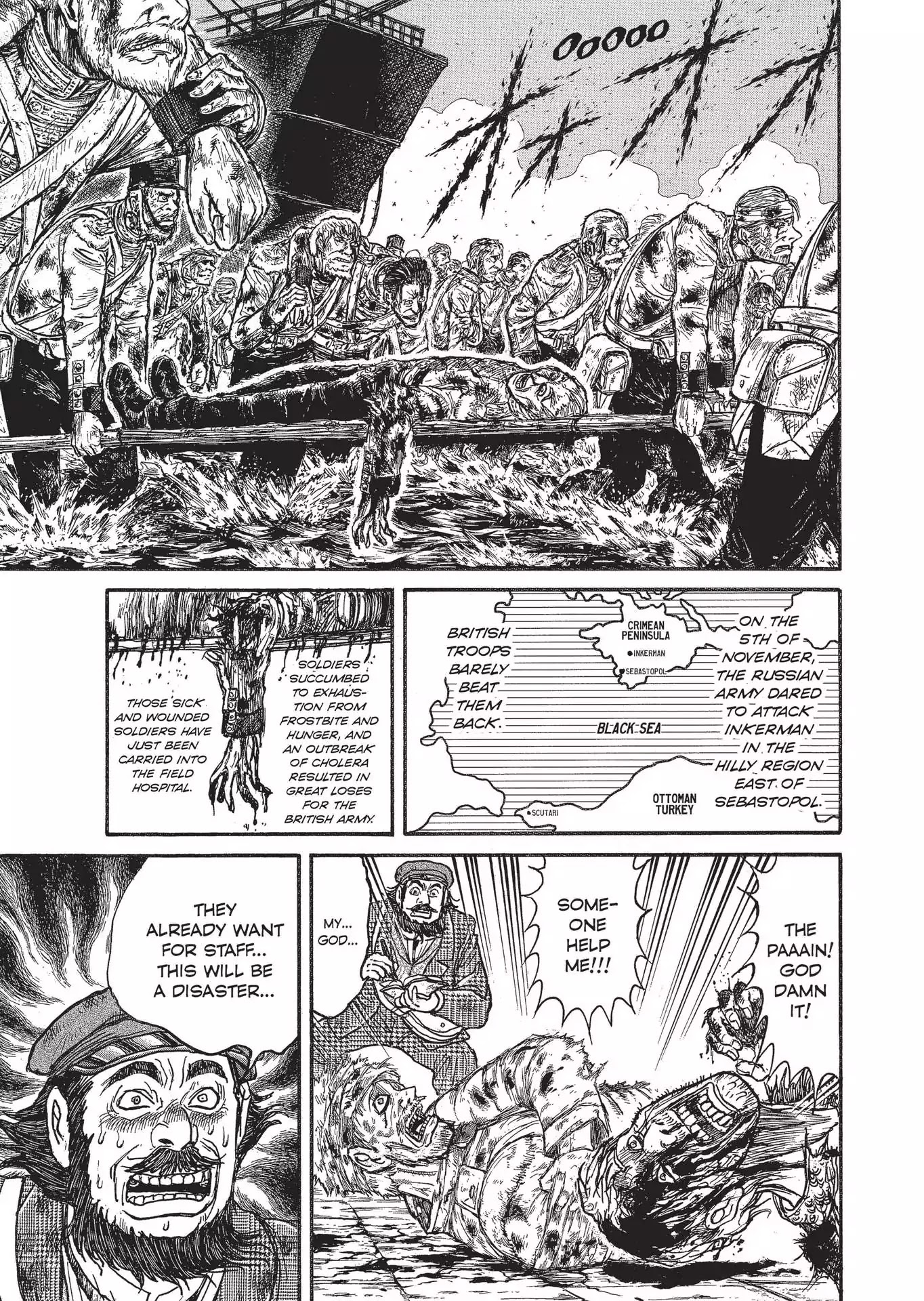 Kuro Hakubutsukan Springald Chapter 2.8 page 9 - Vol.2 Chapter 8: The Ghost Waits for the Lady's Scene