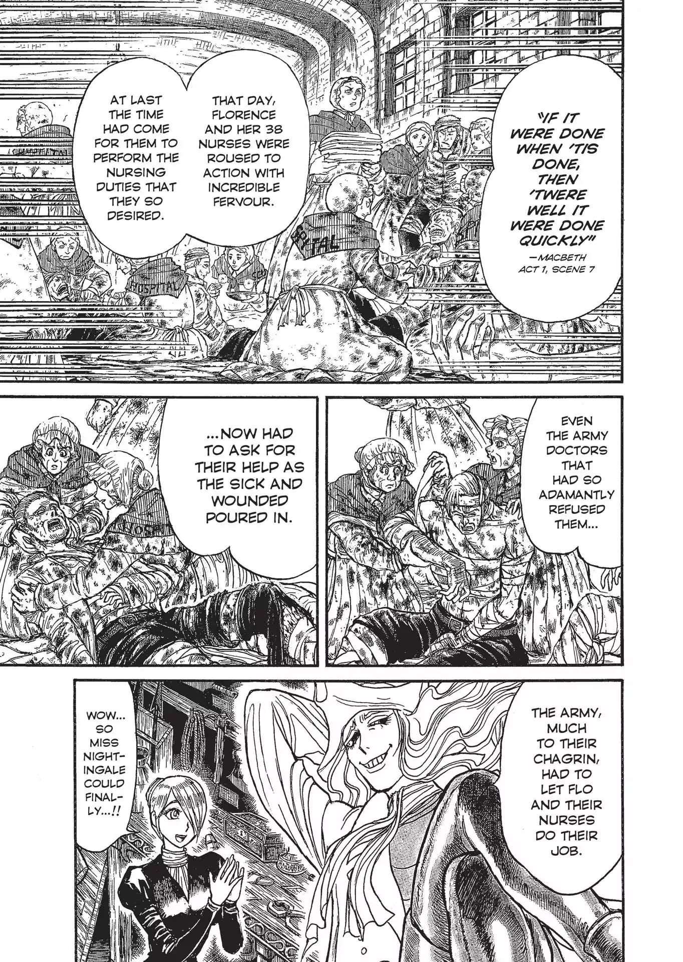 Kuro Hakubutsukan Springald Chapter 2.9 page 1 - Vol.2 Chapter 9: The Ghost Sees the Lady Go to War