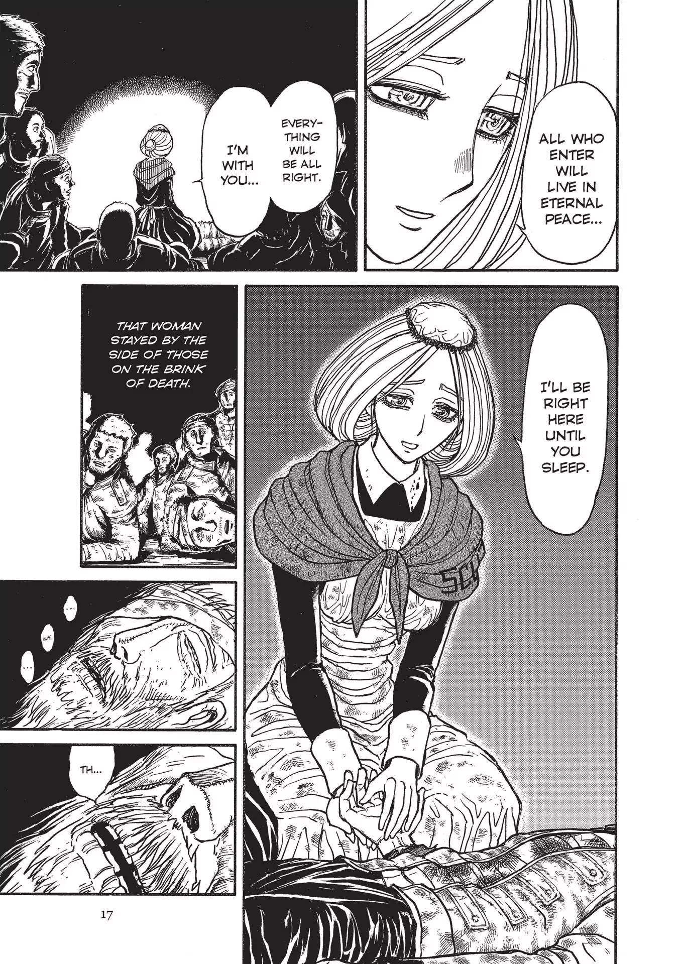 Kuro Hakubutsukan Springald Chapter 3.14 page 18 - Vol.3 Chapter 14: The Lady Declares That No One Shall Die Alone