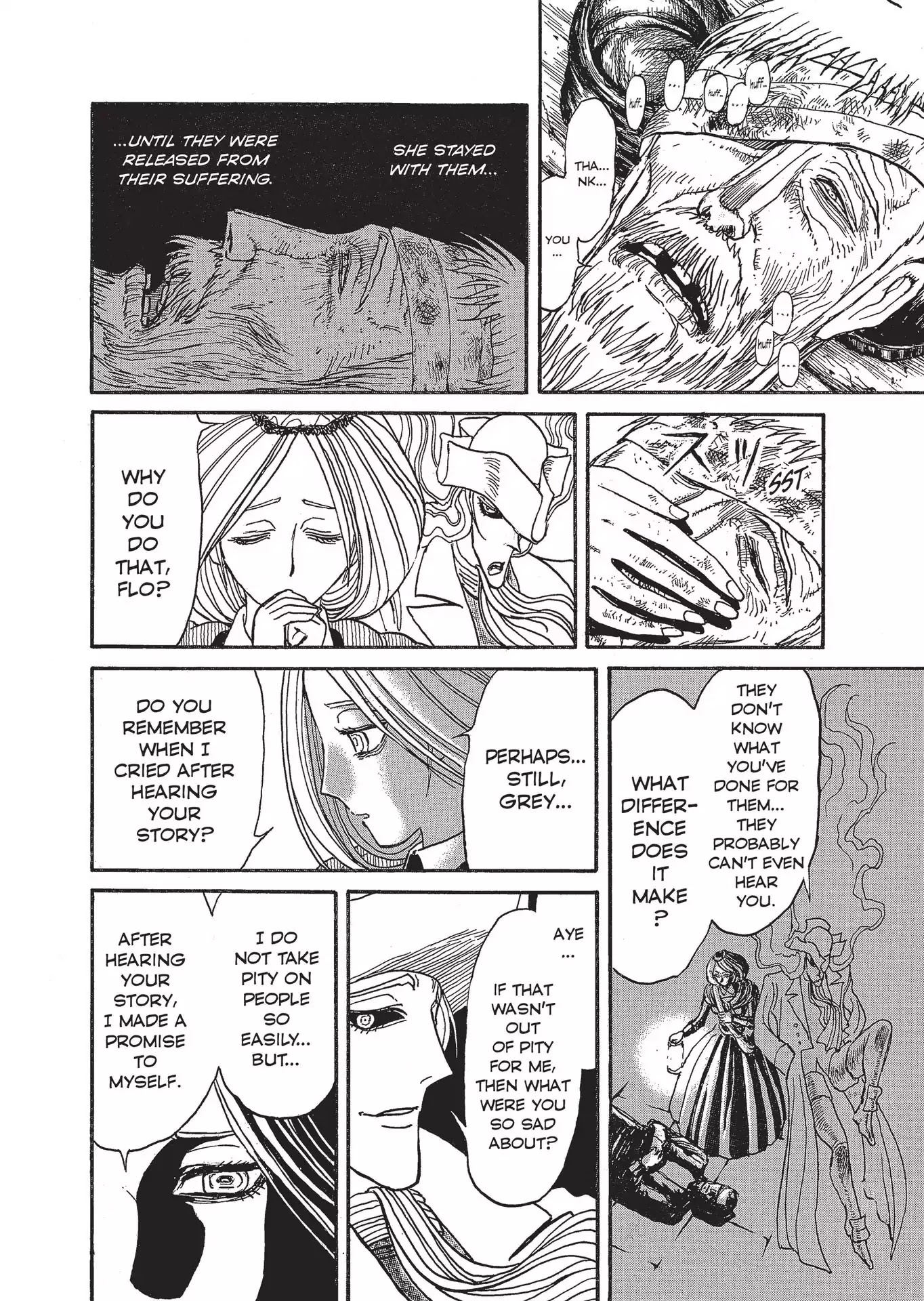 Kuro Hakubutsukan Springald Chapter 3.14 page 19 - Vol.3 Chapter 14: The Lady Declares That No One Shall Die Alone