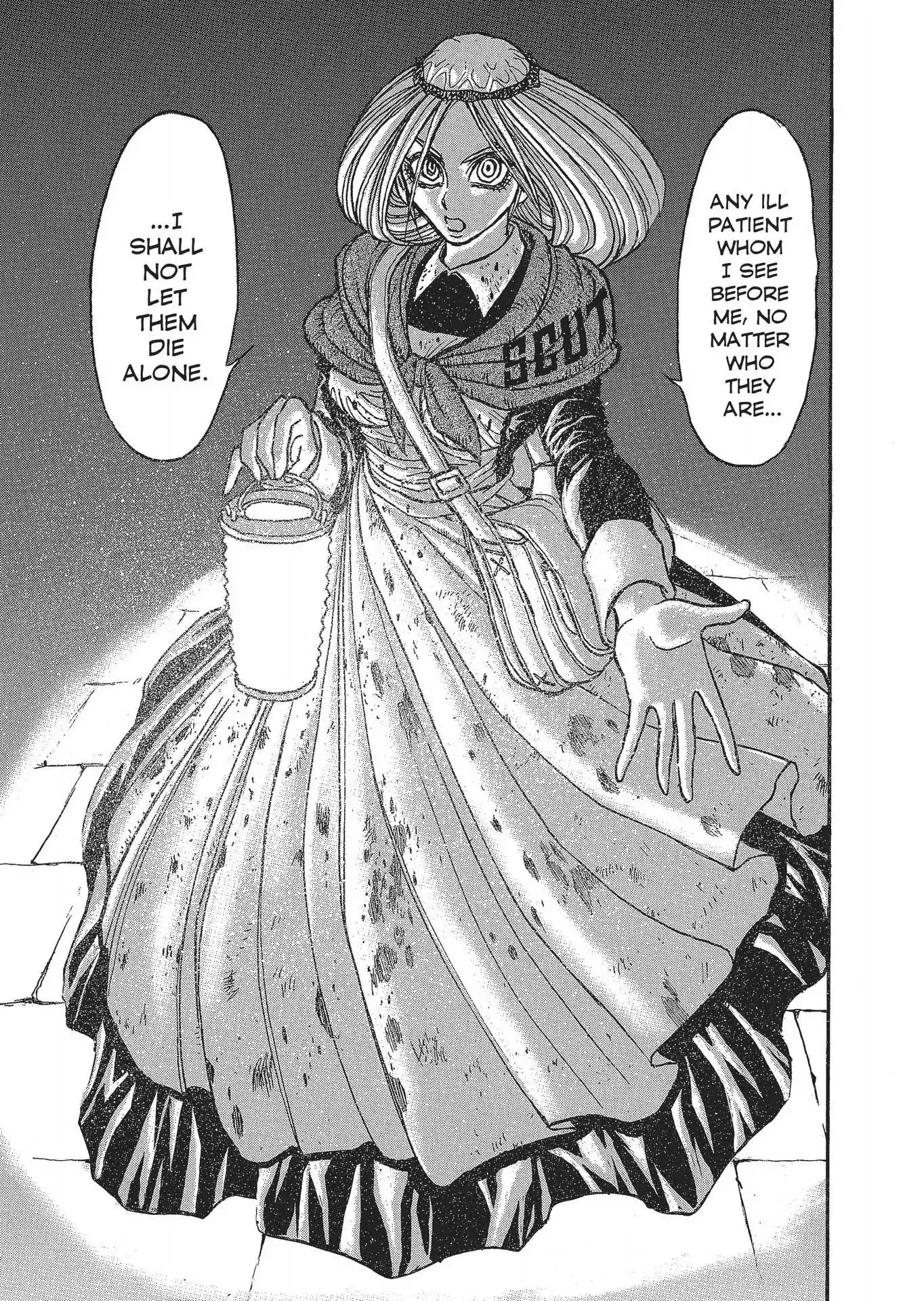 Kuro Hakubutsukan Springald Chapter 3.14 page 20 - Vol.3 Chapter 14: The Lady Declares That No One Shall Die Alone