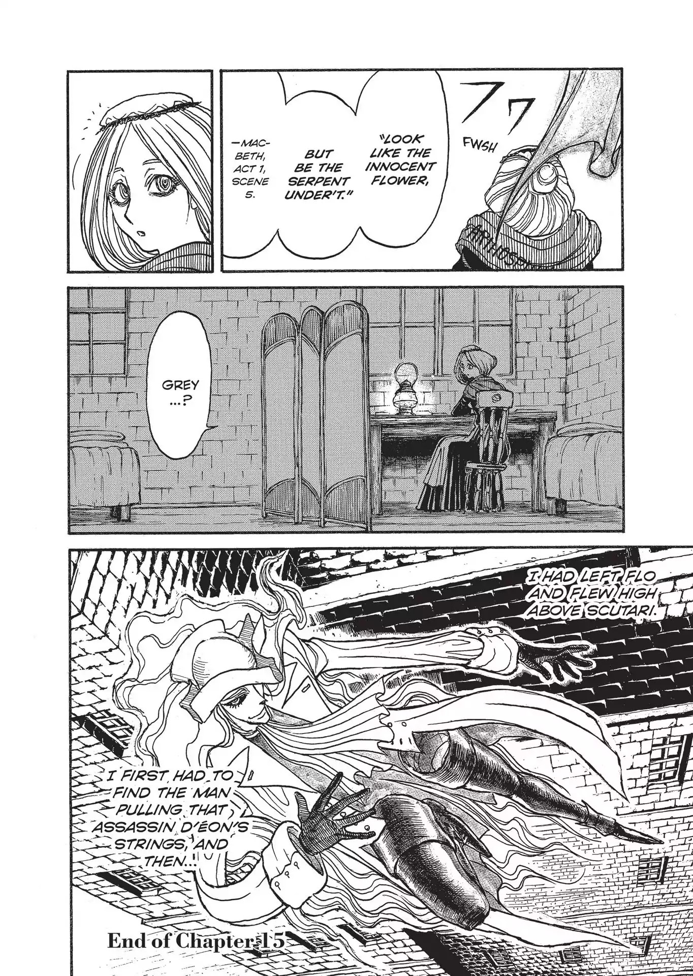 Kuro Hakubutsukan Springald Chapter 3.15 page 18 - Vol.3 Chapter 15: The Ghost Educates the Lady