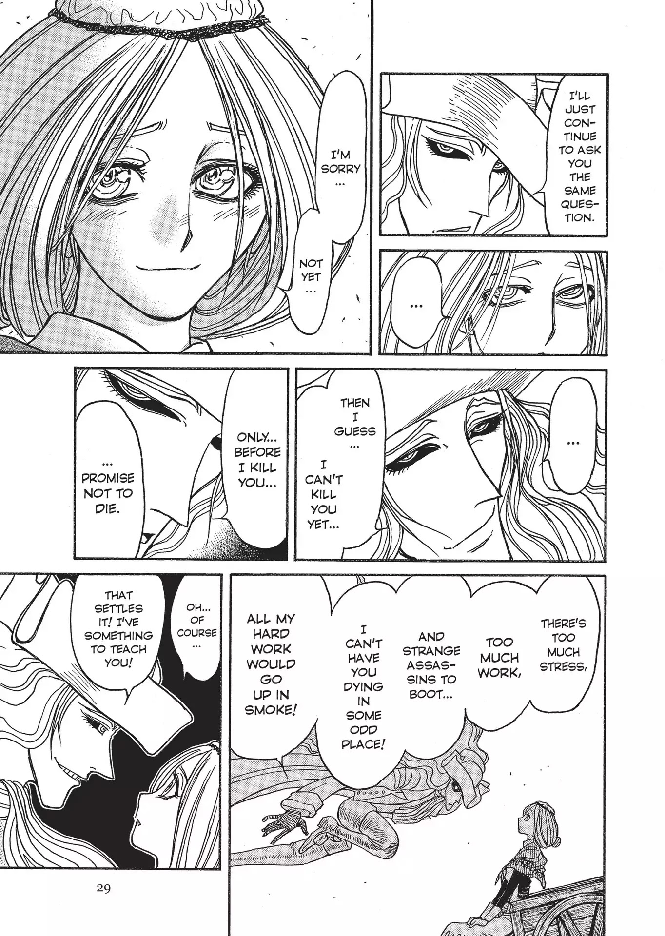 Kuro Hakubutsukan Springald Chapter 3.15 page 9 - Vol.3 Chapter 15: The Ghost Educates the Lady