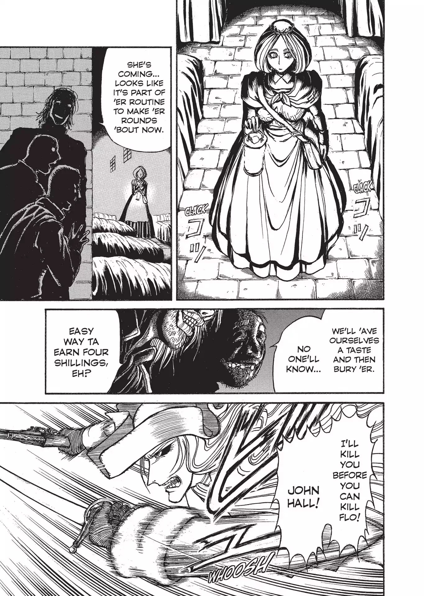 Kuro Hakubutsukan Springald Chapter 3.16 page 17 - Vol.3 Chapter 16: The Ghost and the Lady's Respective Roles