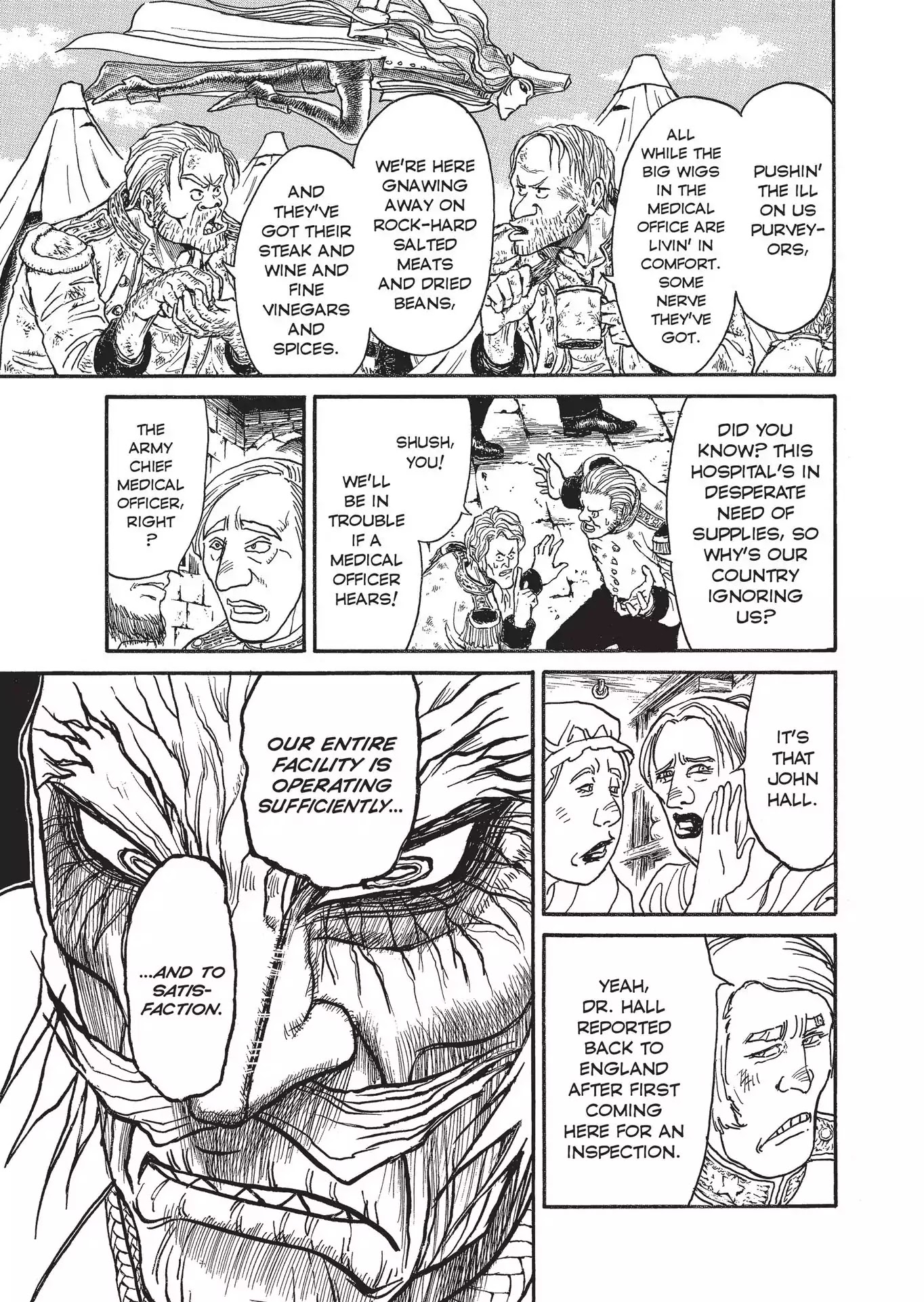 Kuro Hakubutsukan Springald Chapter 3.16 page 3 - Vol.3 Chapter 16: The Ghost and the Lady's Respective Roles