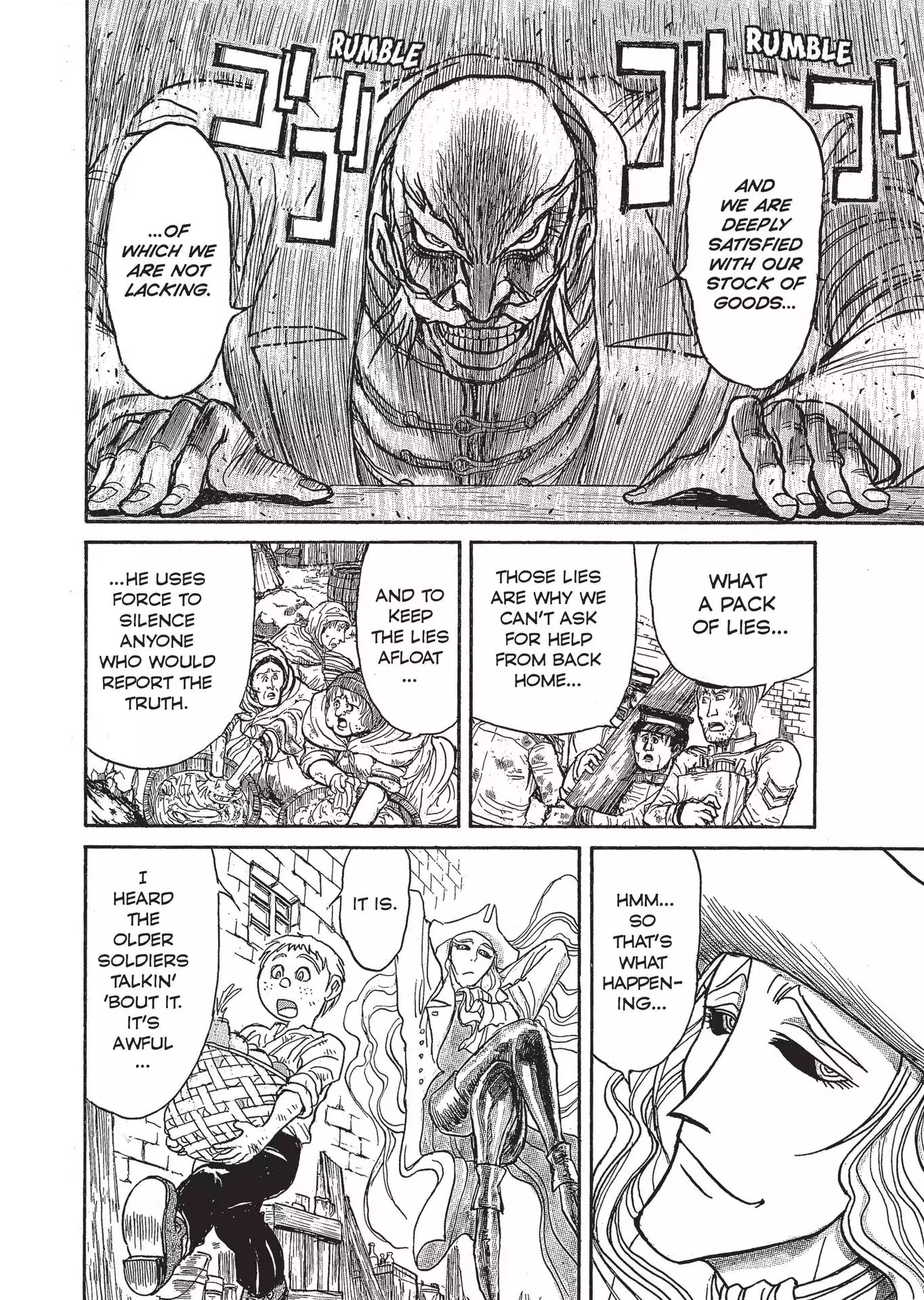 Kuro Hakubutsukan Springald Chapter 3.16 page 4 - Vol.3 Chapter 16: The Ghost and the Lady's Respective Roles
