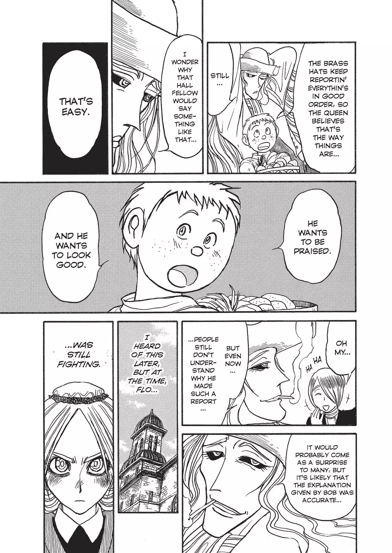 Kuro Hakubutsukan Springald Chapter 3.16 page 5 - Vol.3 Chapter 16: The Ghost and the Lady's Respective Roles