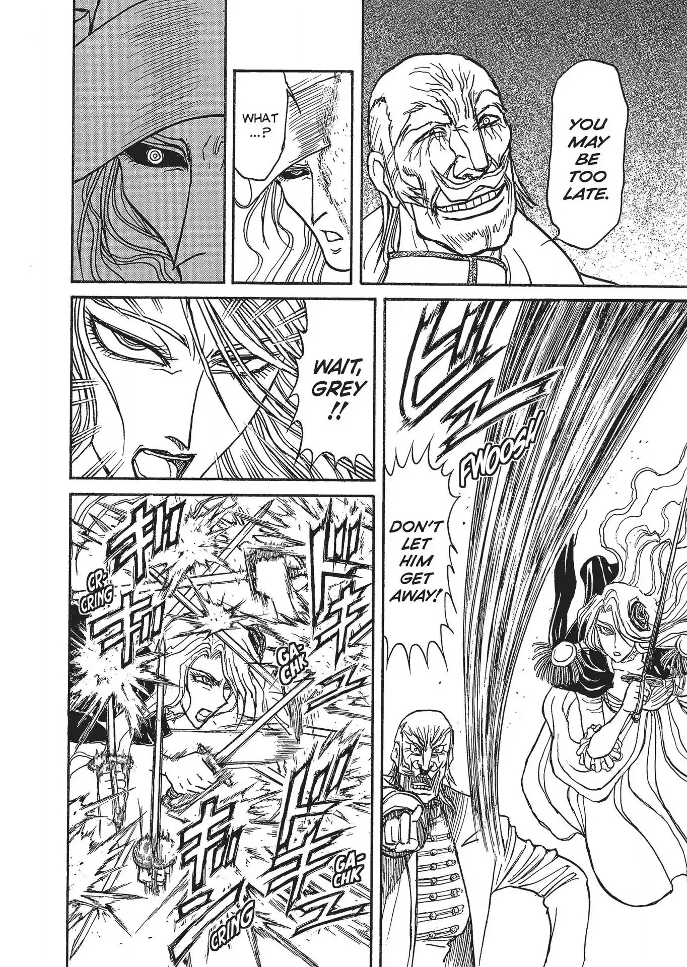 Kuro Hakubutsukan Springald Chapter 3.17 page 10 - Vol.3 Chapter 17: The Lady Receives a Kiss in the Shadow, the Ghost Plots