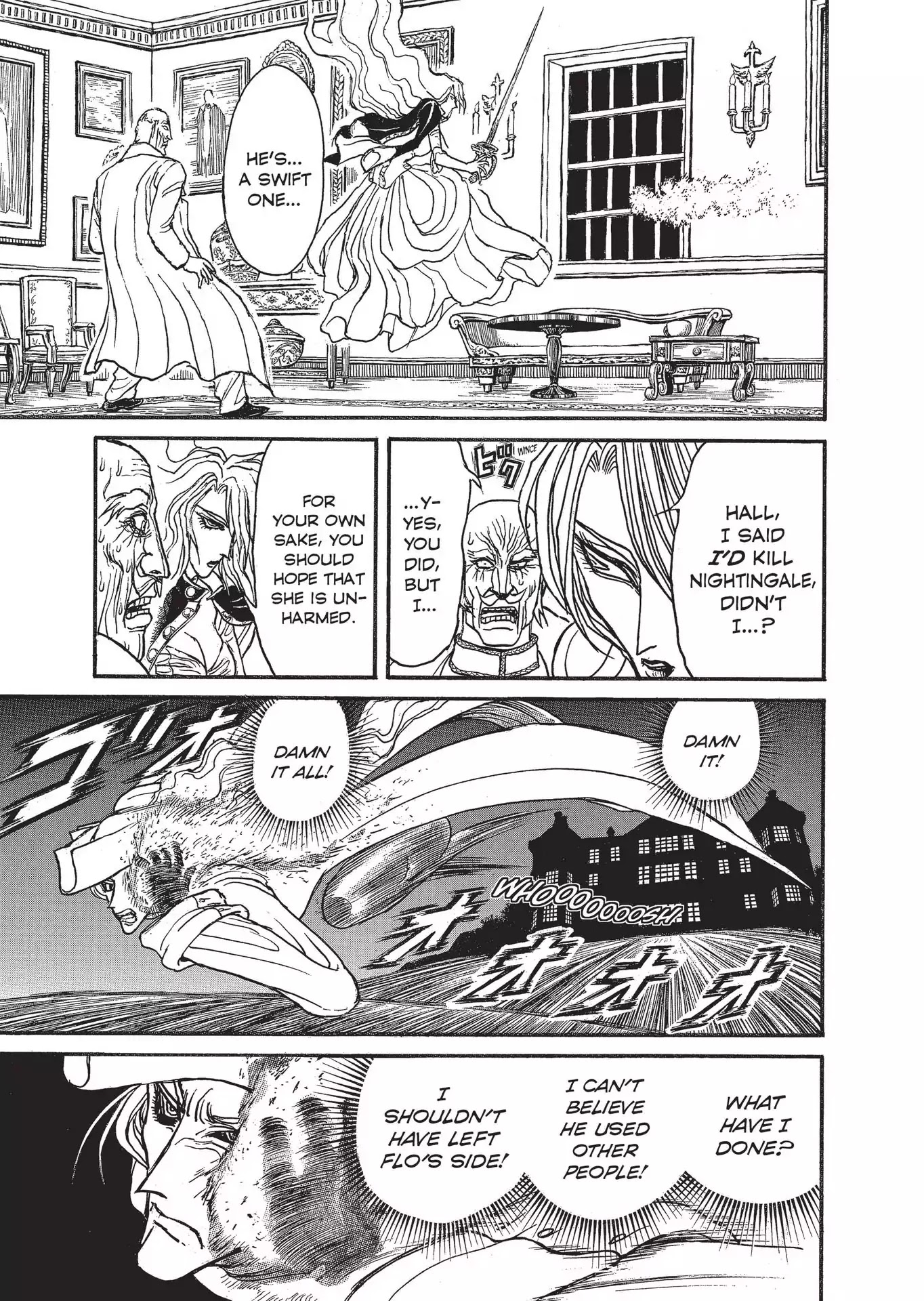 Kuro Hakubutsukan Springald Chapter 3.17 page 11 - Vol.3 Chapter 17: The Lady Receives a Kiss in the Shadow, the Ghost Plots
