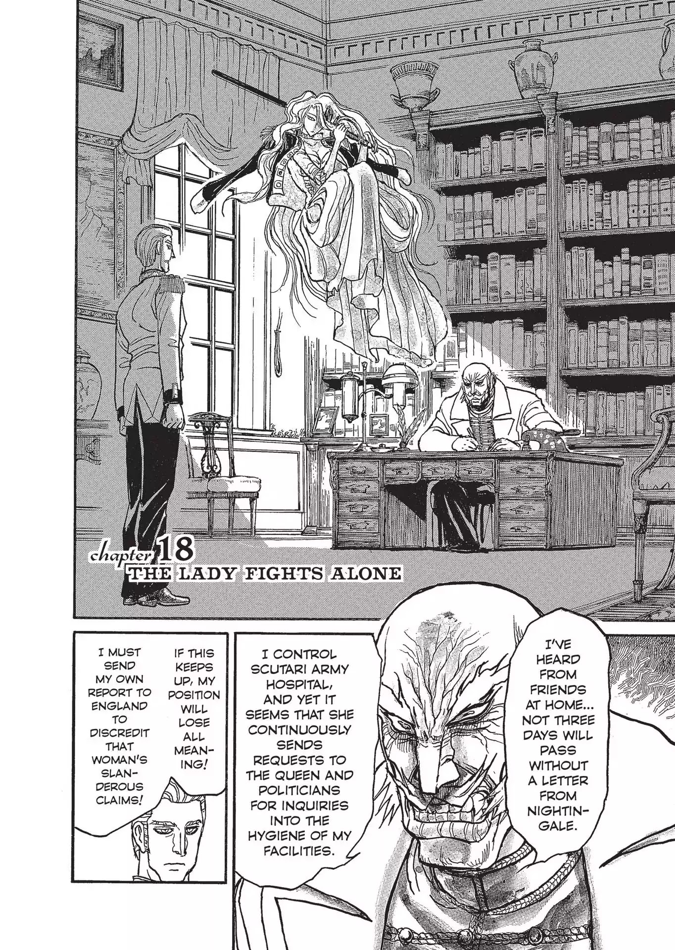 Kuro Hakubutsukan Springald Chapter 3.18 page 2 - Vol.3 Chapter 18: The Fights Alone