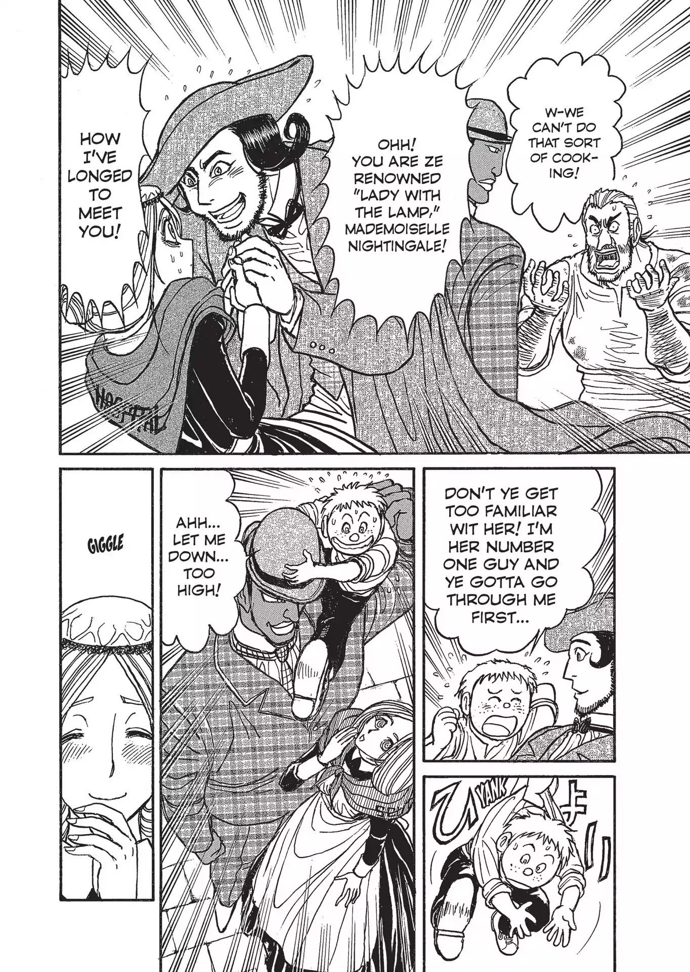 Kuro Hakubutsukan Springald Chapter 3.19 page 14 - Vol.3 Chapter 19: The Lady Obtains a Cook and Heads for Crimea