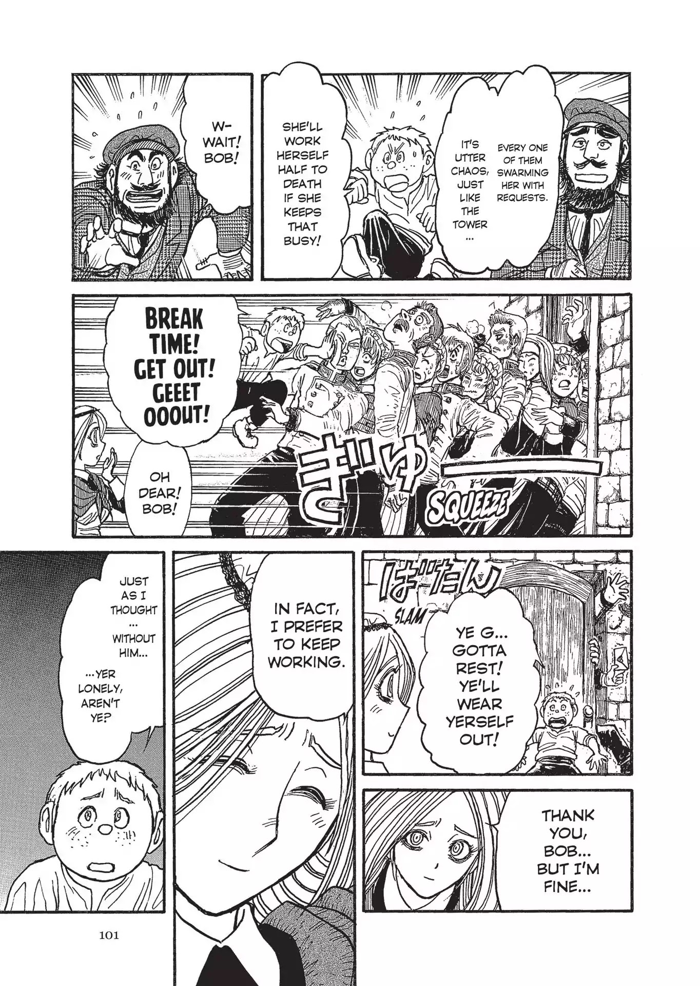 Kuro Hakubutsukan Springald Chapter 3.19 page 9 - Vol.3 Chapter 19: The Lady Obtains a Cook and Heads for Crimea