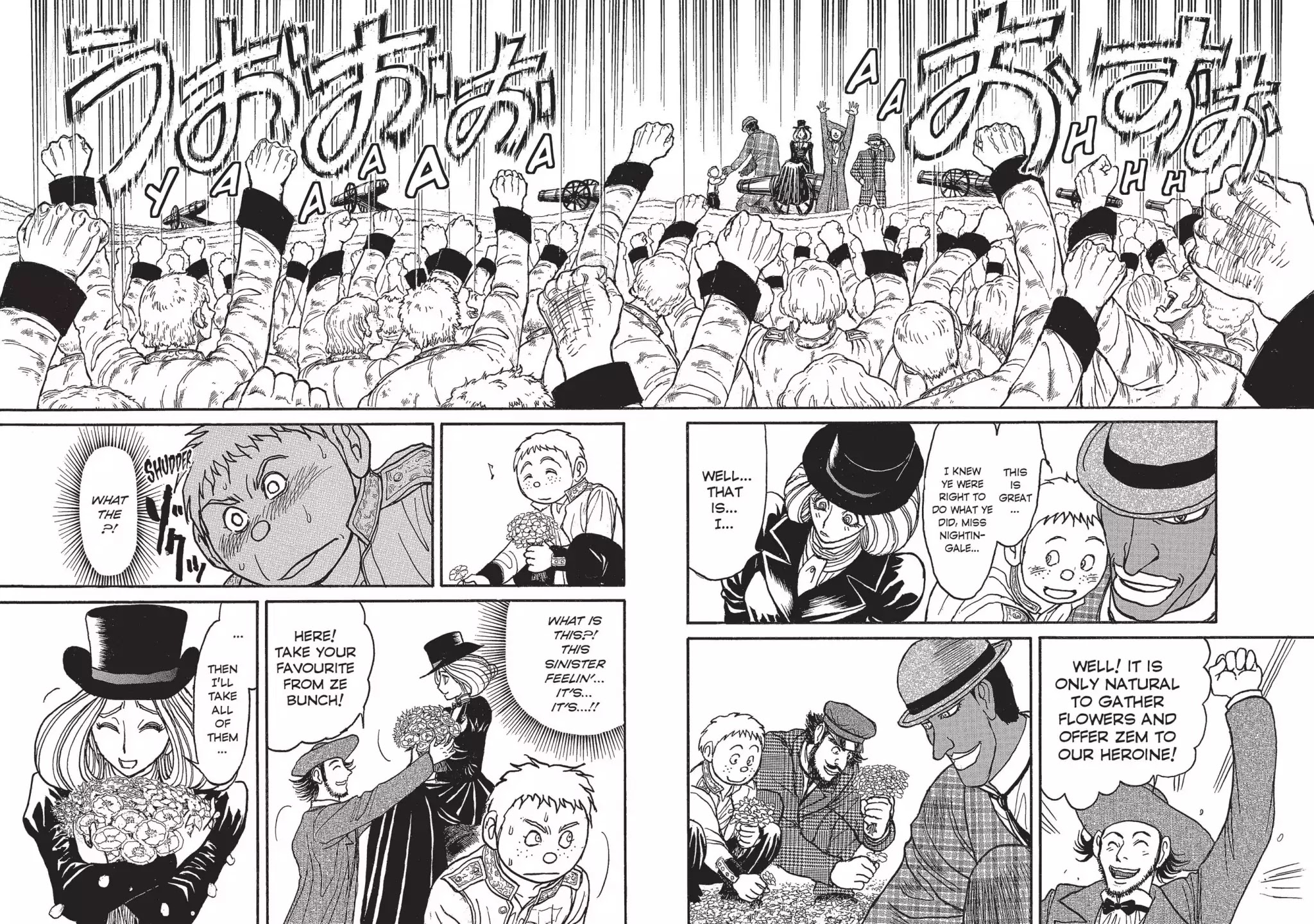 Kuro Hakubutsukan Springald Chapter 3.20 page 10 - Vol.3 Chapter 20: The Ghost Strikes a Blow, and the Lady is Deeply Wounded