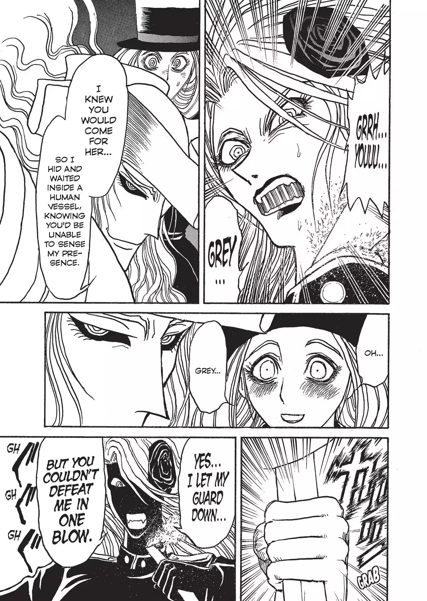 Kuro Hakubutsukan Springald Chapter 3.20 page 13 - Vol.3 Chapter 20: The Ghost Strikes a Blow, and the Lady is Deeply Wounded