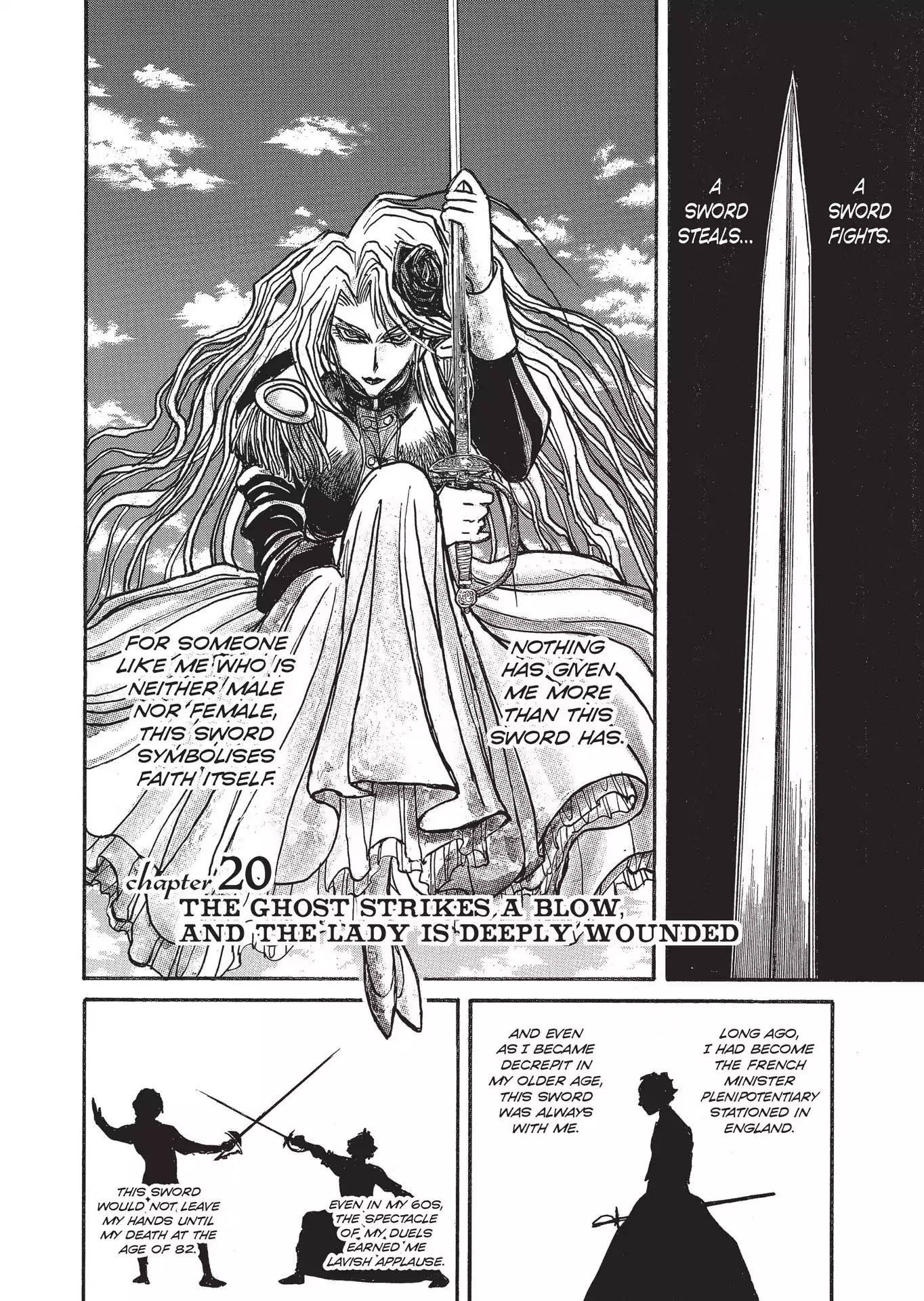 Kuro Hakubutsukan Springald Chapter 3.20 page 2 - Vol.3 Chapter 20: The Ghost Strikes a Blow, and the Lady is Deeply Wounded