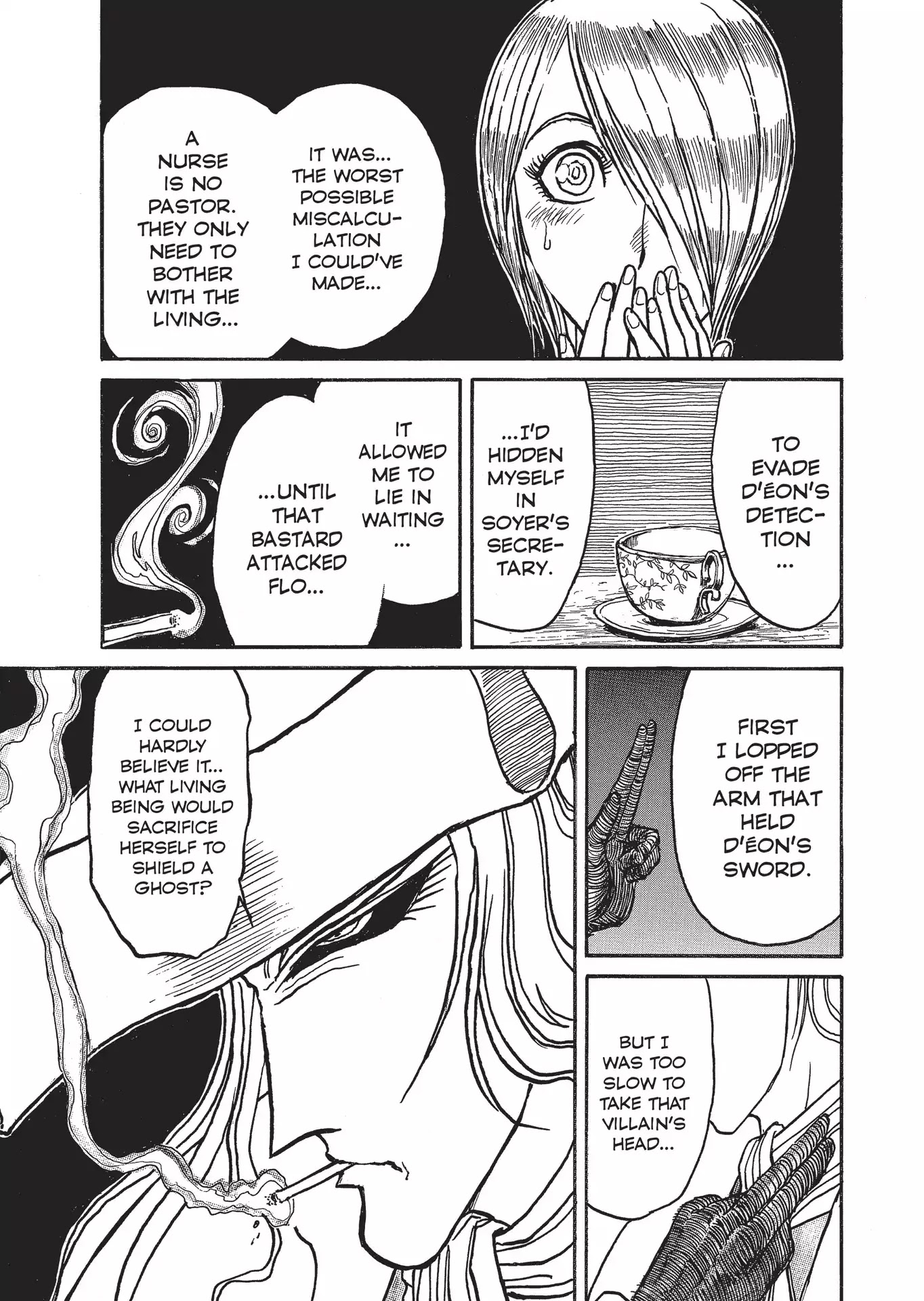 Kuro Hakubutsukan Springald Chapter 3.21 page 1 - Vol.3 Chapter 21: The Ghost Nurses the Lady