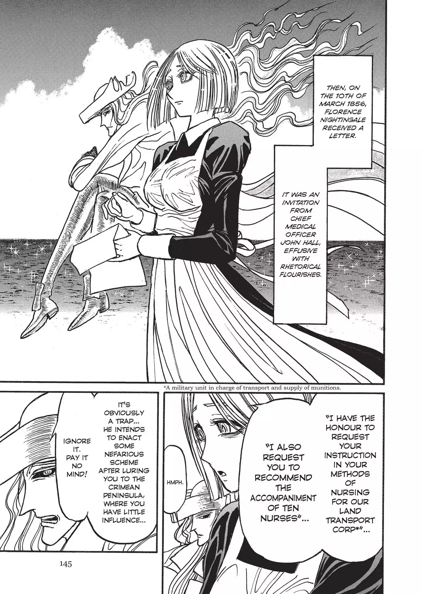Kuro Hakubutsukan Springald Chapter 3.21 page 17 - Vol.3 Chapter 21: The Ghost Nurses the Lady