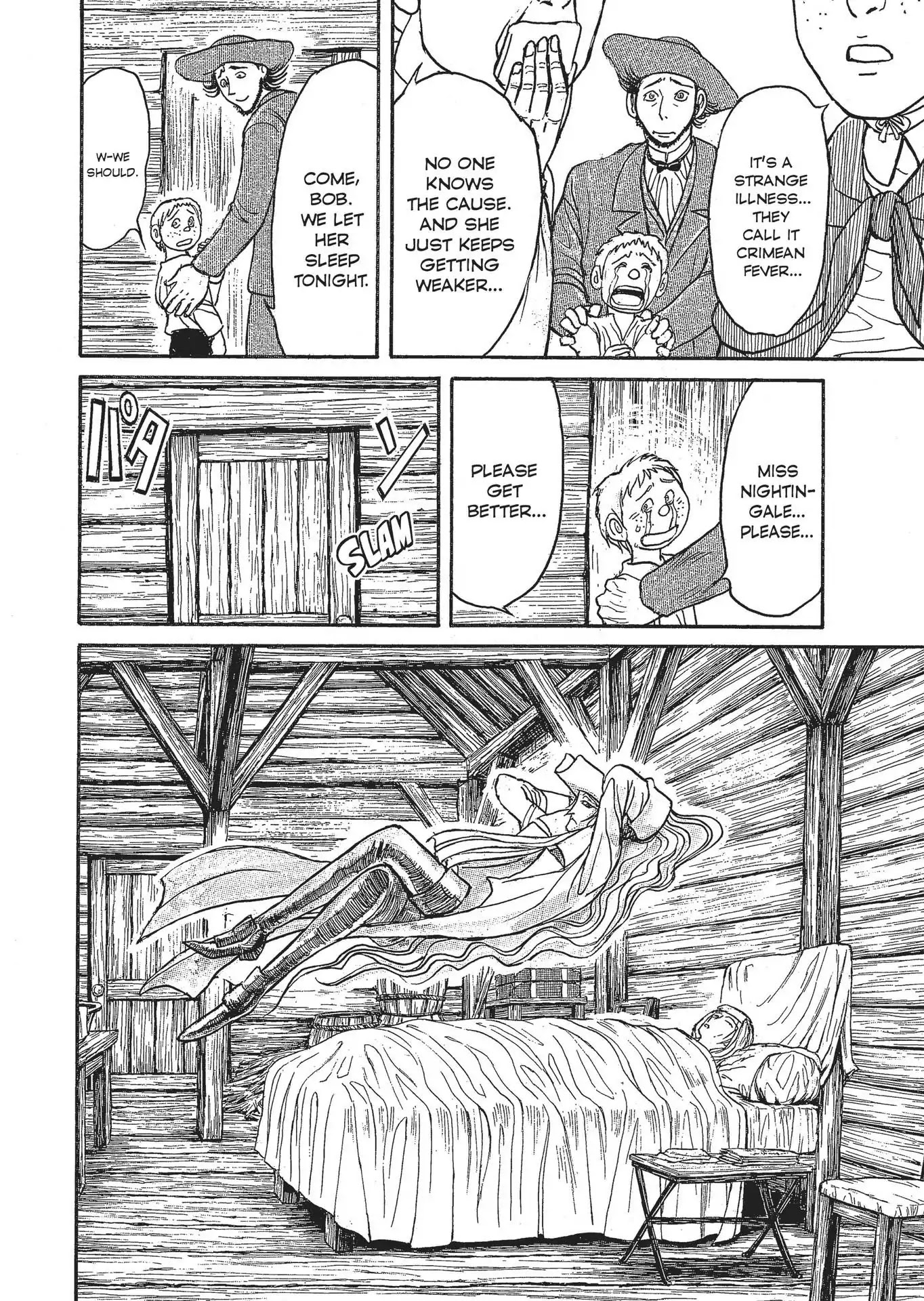 Kuro Hakubutsukan Springald Chapter 3.21 page 8 - Vol.3 Chapter 21: The Ghost Nurses the Lady