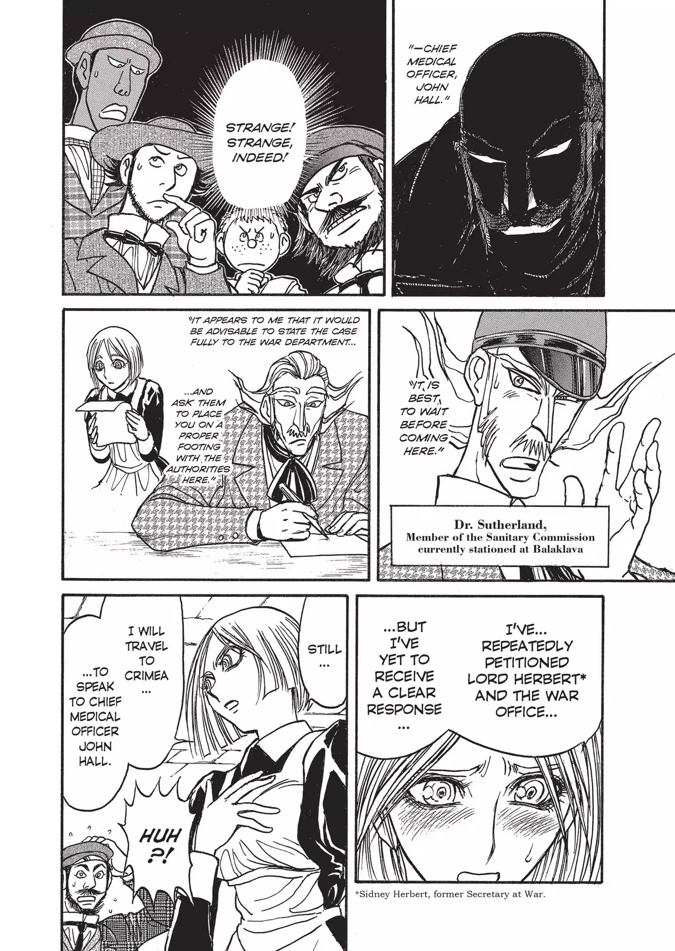 Kuro Hakubutsukan Springald Chapter 3.22 page 10 - Vol.3 Chapter 22: The Ghost and the Lady's Final Story-The Omen-