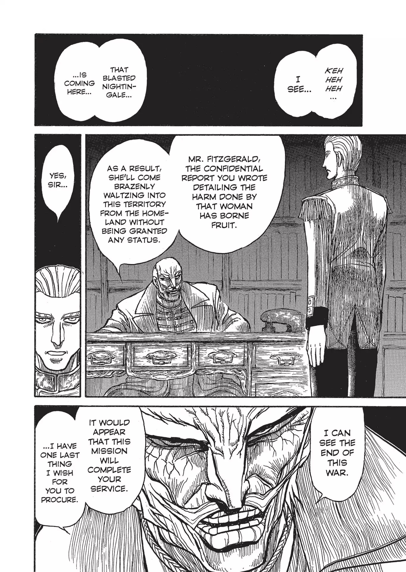 Kuro Hakubutsukan Springald Chapter 3.22 page 12 - Vol.3 Chapter 22: The Ghost and the Lady's Final Story-The Omen-