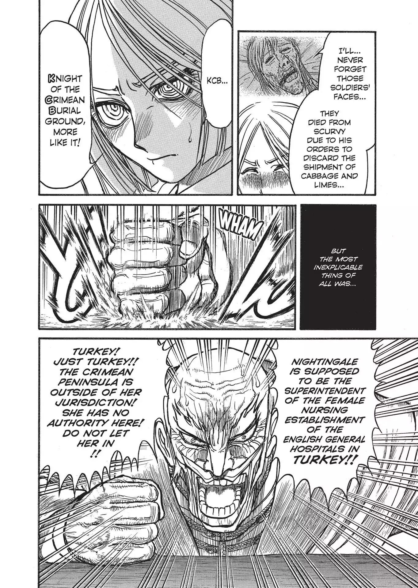 Kuro Hakubutsukan Springald Chapter 3.22 page 8 - Vol.3 Chapter 22: The Ghost and the Lady's Final Story-The Omen-