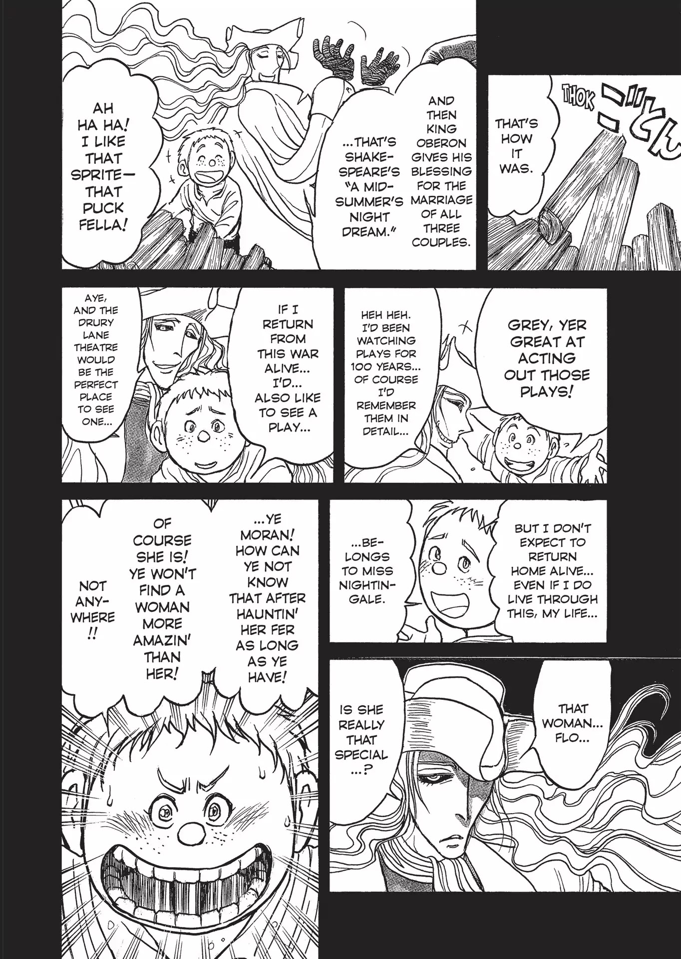 Kuro Hakubutsukan Springald Chapter 3.23 page 4 - Vol.3 Chapter 23: The Ghost and the Lady's Final Story-Shots Fired-