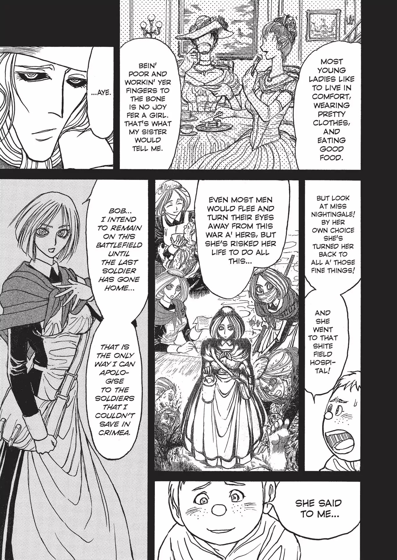 Kuro Hakubutsukan Springald Chapter 3.23 page 5 - Vol.3 Chapter 23: The Ghost and the Lady's Final Story-Shots Fired-