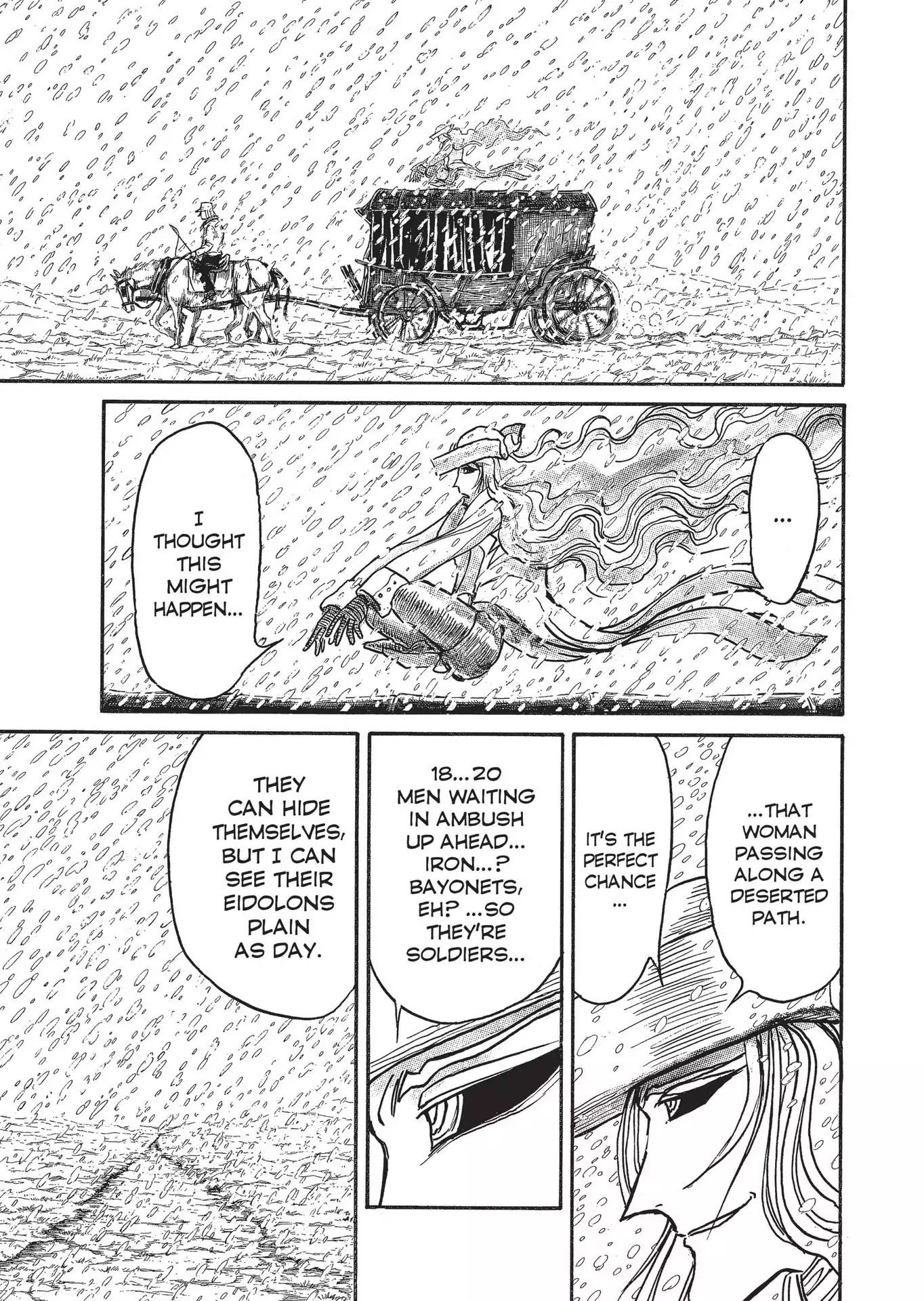 Kuro Hakubutsukan Springald Chapter 3.24 page 1 - Vol.3 Chapter 24: The Ghost and the Lady's Final Story-Duel in Crimea-