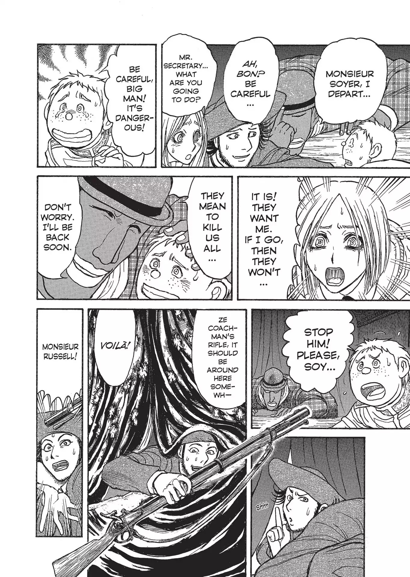 Kuro Hakubutsukan Springald Chapter 3.24 page 10 - Vol.3 Chapter 24: The Ghost and the Lady's Final Story-Duel in Crimea-