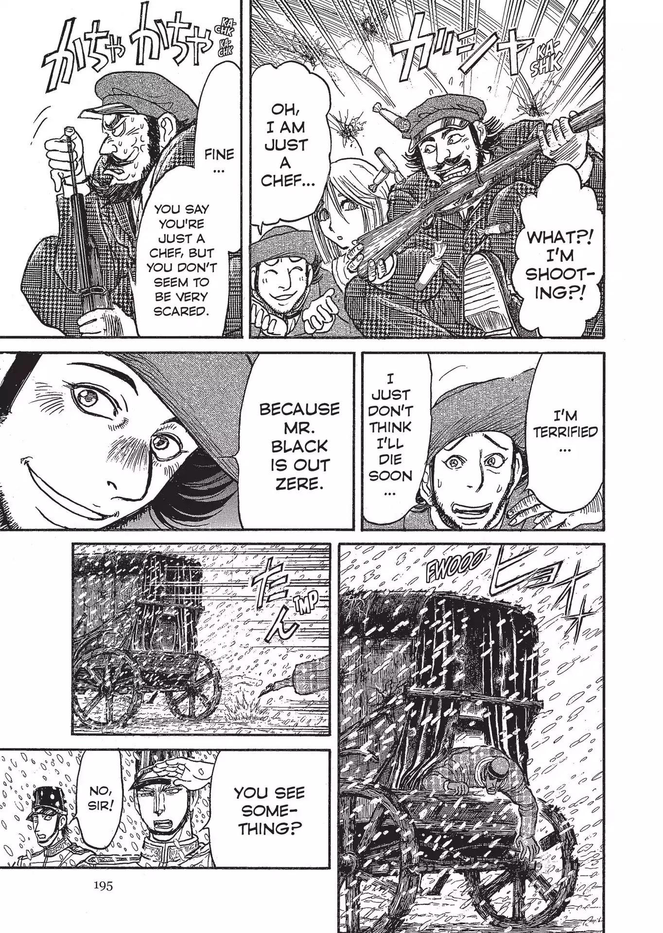 Kuro Hakubutsukan Springald Chapter 3.24 page 11 - Vol.3 Chapter 24: The Ghost and the Lady's Final Story-Duel in Crimea-