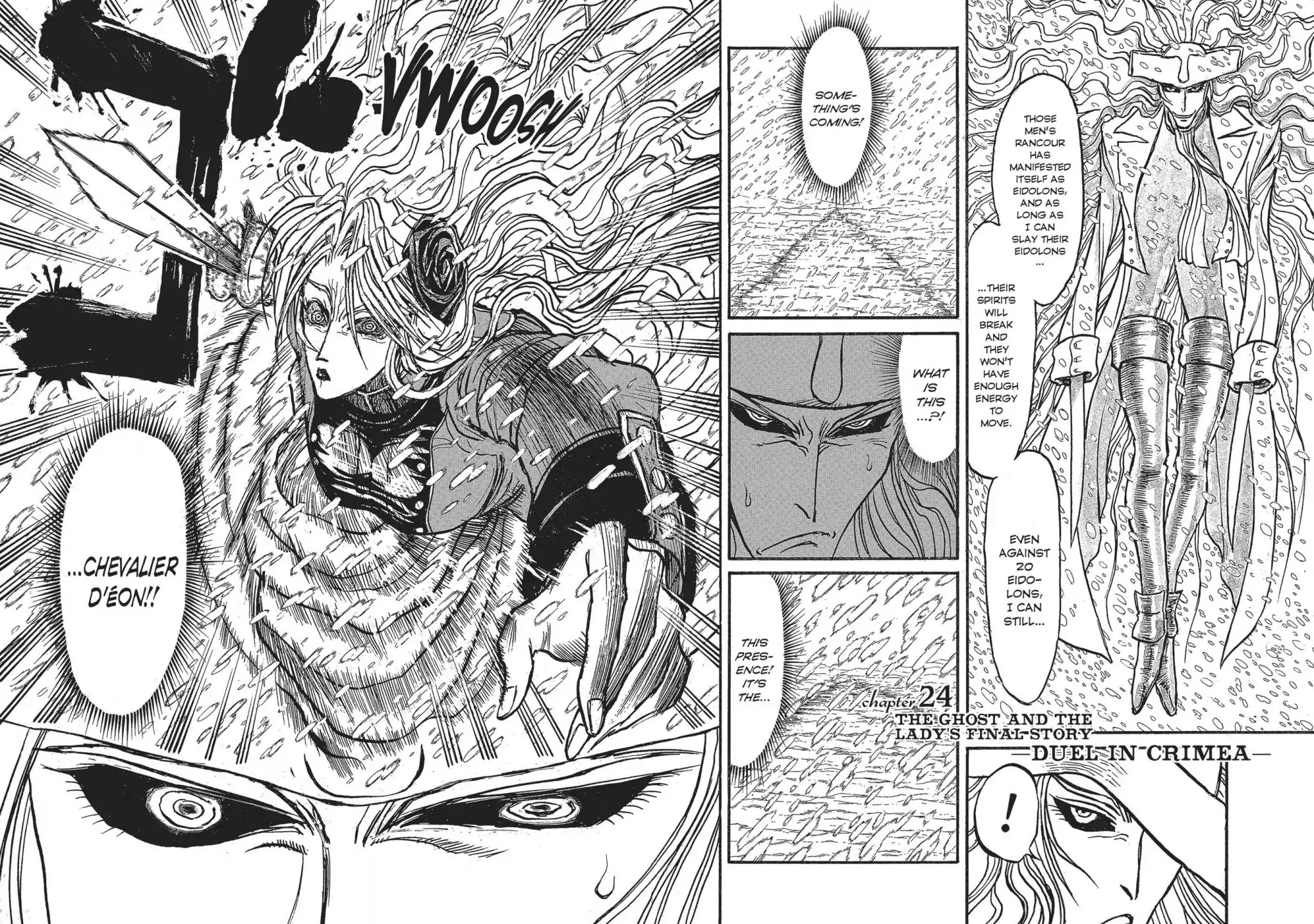 Kuro Hakubutsukan Springald Chapter 3.24 page 2 - Vol.3 Chapter 24: The Ghost and the Lady's Final Story-Duel in Crimea-
