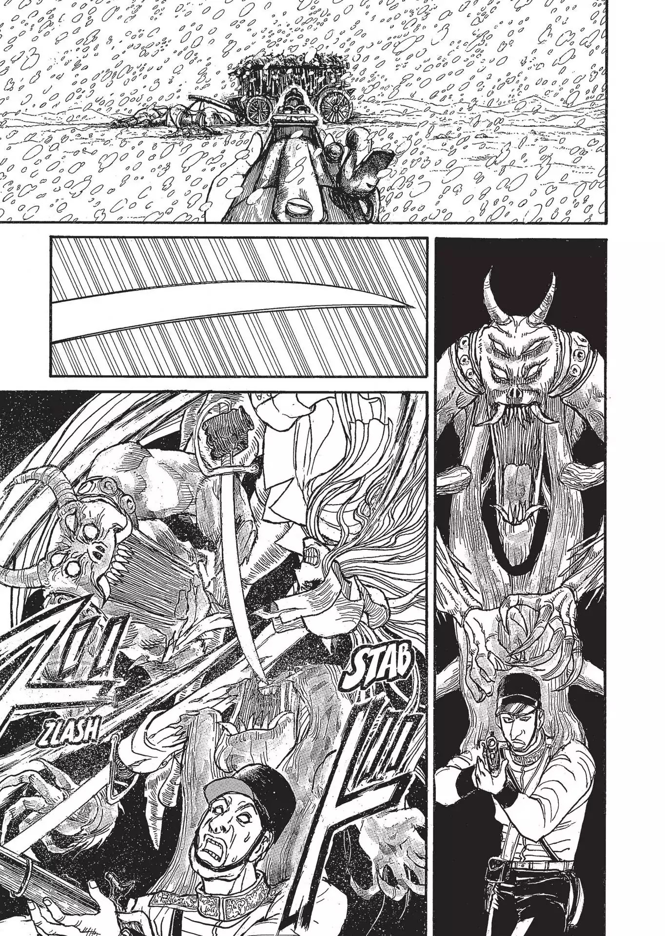 Kuro Hakubutsukan Springald Chapter 3.25 page 1 - Vol.3 Chapter 25: The Ghost and the Lady's Final Story-A conversation Between Blade and Bullet-