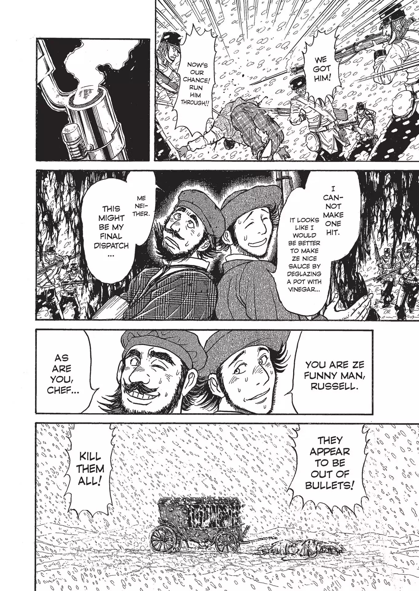Kuro Hakubutsukan Springald Chapter 3.25 page 15 - Vol.3 Chapter 25: The Ghost and the Lady's Final Story-A conversation Between Blade and Bullet-