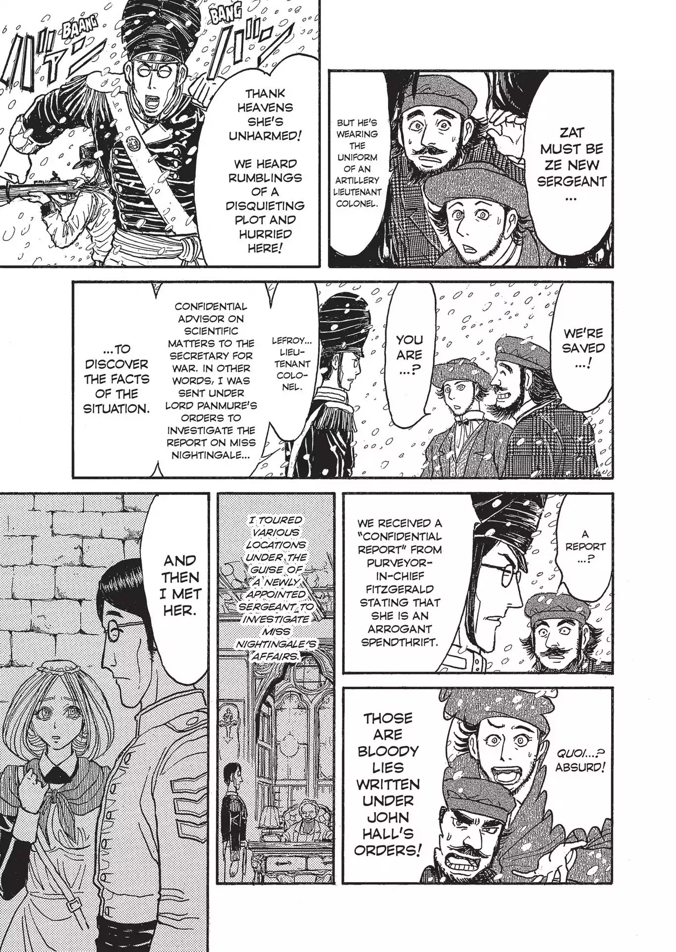 Kuro Hakubutsukan Springald Chapter 3.26 page 3 - Vol.3 Chapter 26: The Ghost and the Lady's Final Story-The Final Enemy-